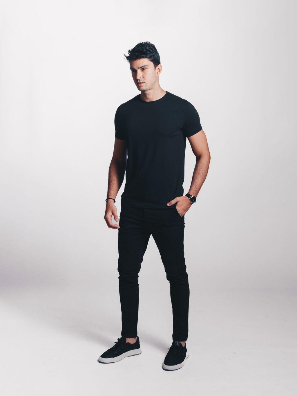 Camiseta Egípcio Gola Redonda Black