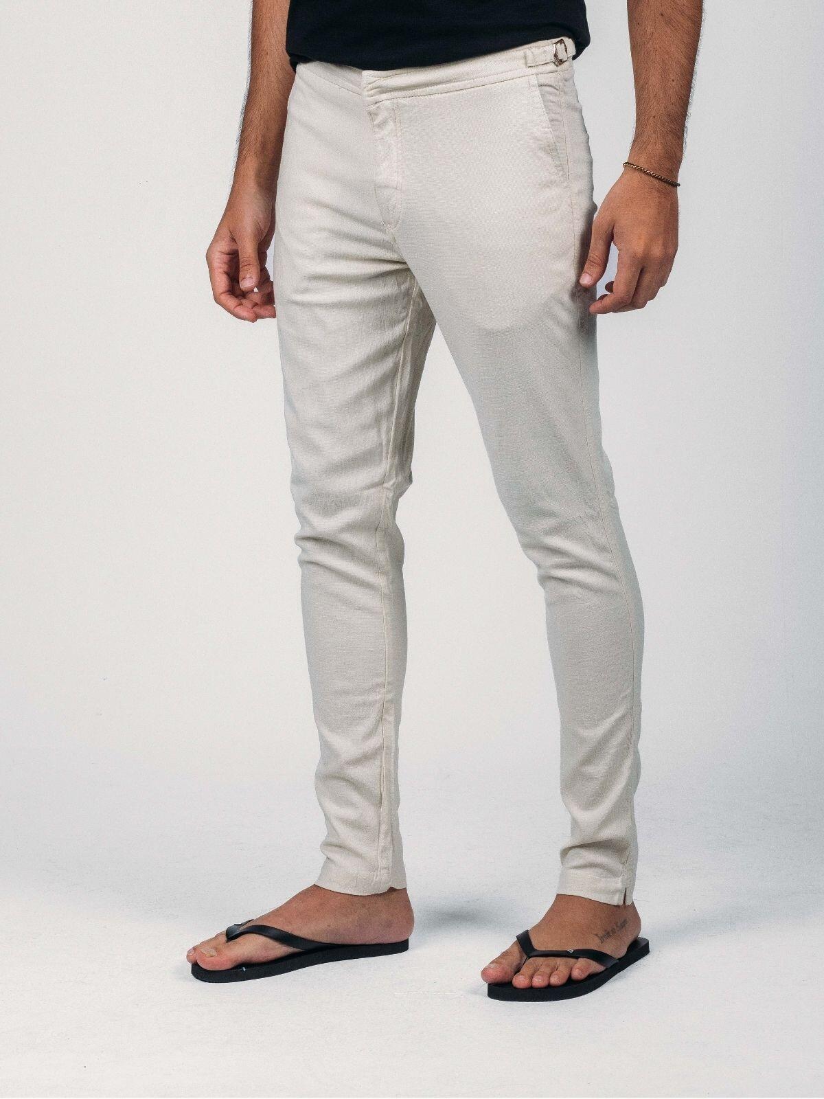 Calça Linho Clc Tlr Lnh Vicenz