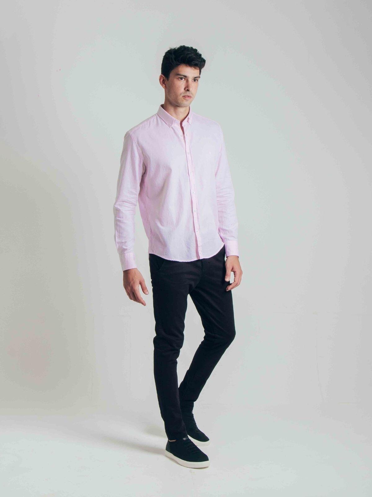 Camisa de Botão ML Oxford Oxford Quartz
