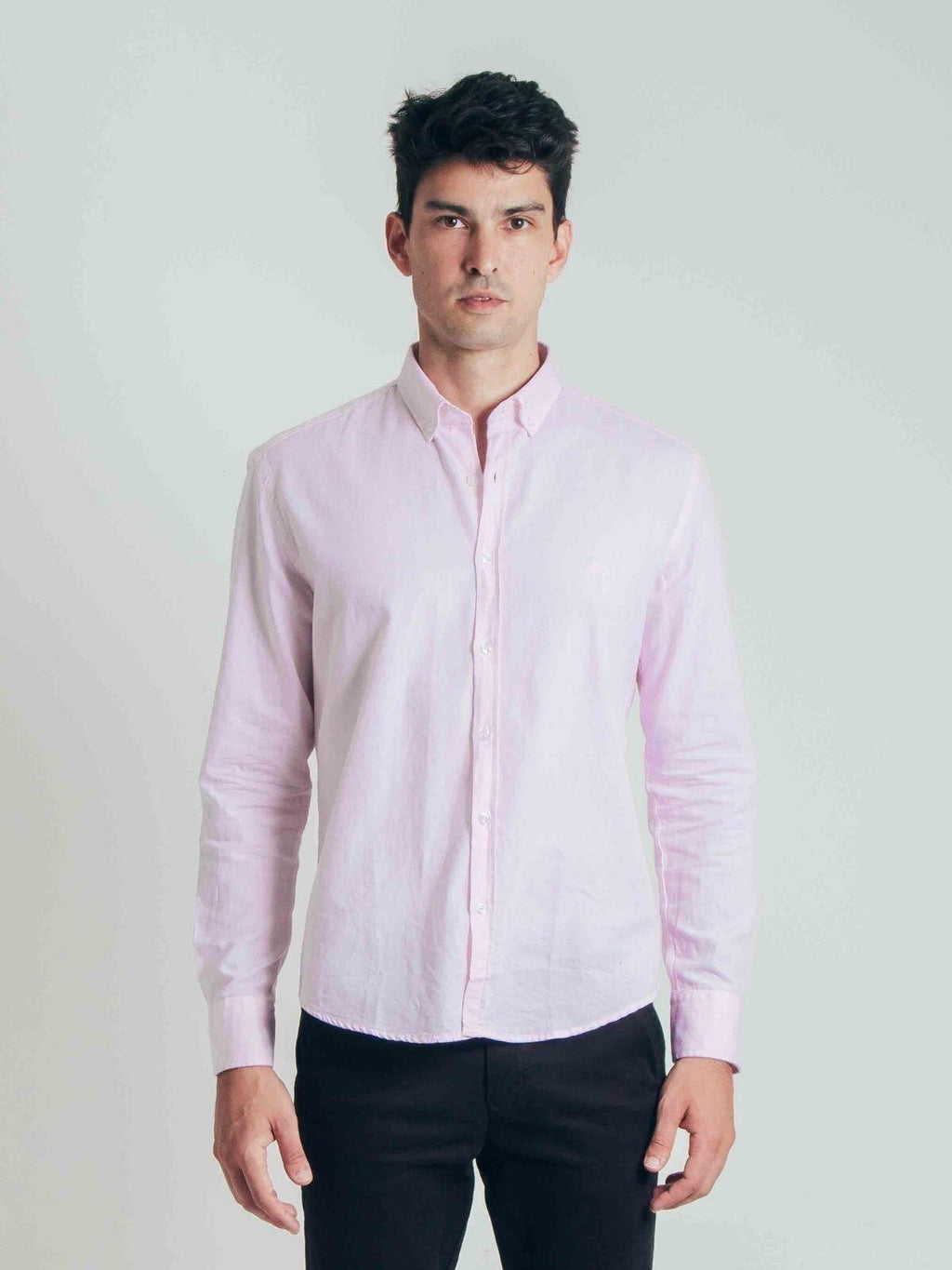 Camisa de Botão ML Oxford Oxford Quartz