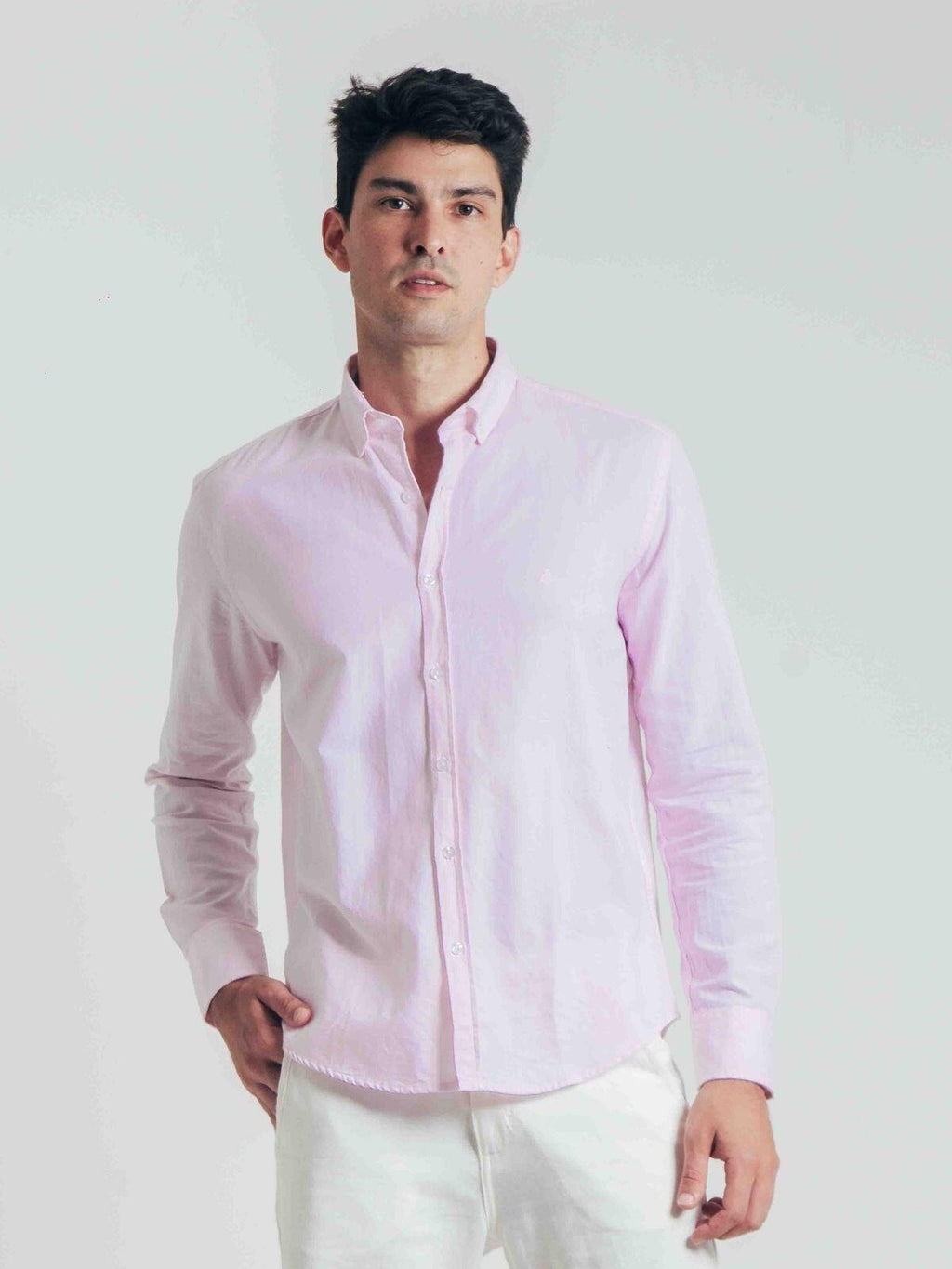 Camisa de Botão ML Oxford Oxford Quartz