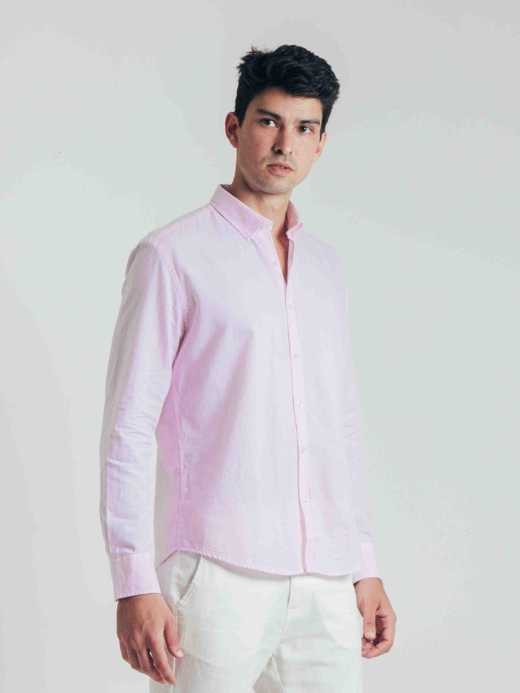 Camisa de Botão ML Oxford Oxford Quartz