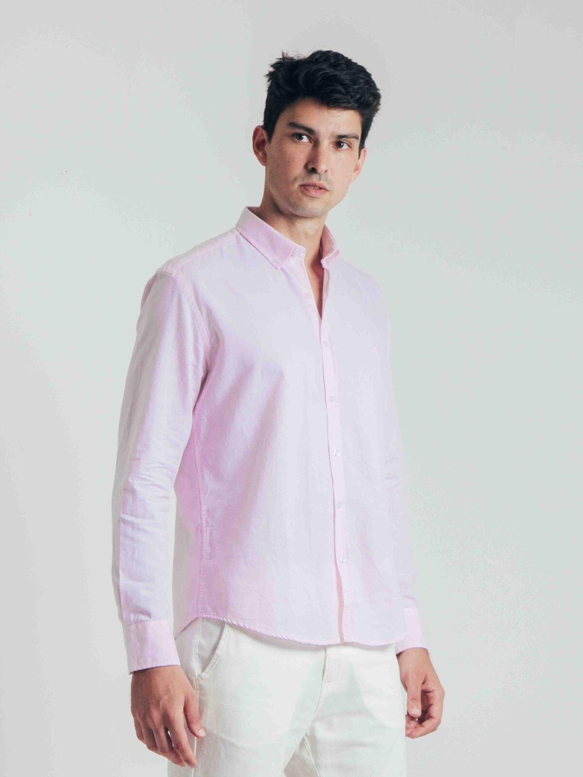 Camisa de Botão ML Oxford Oxford Quartz