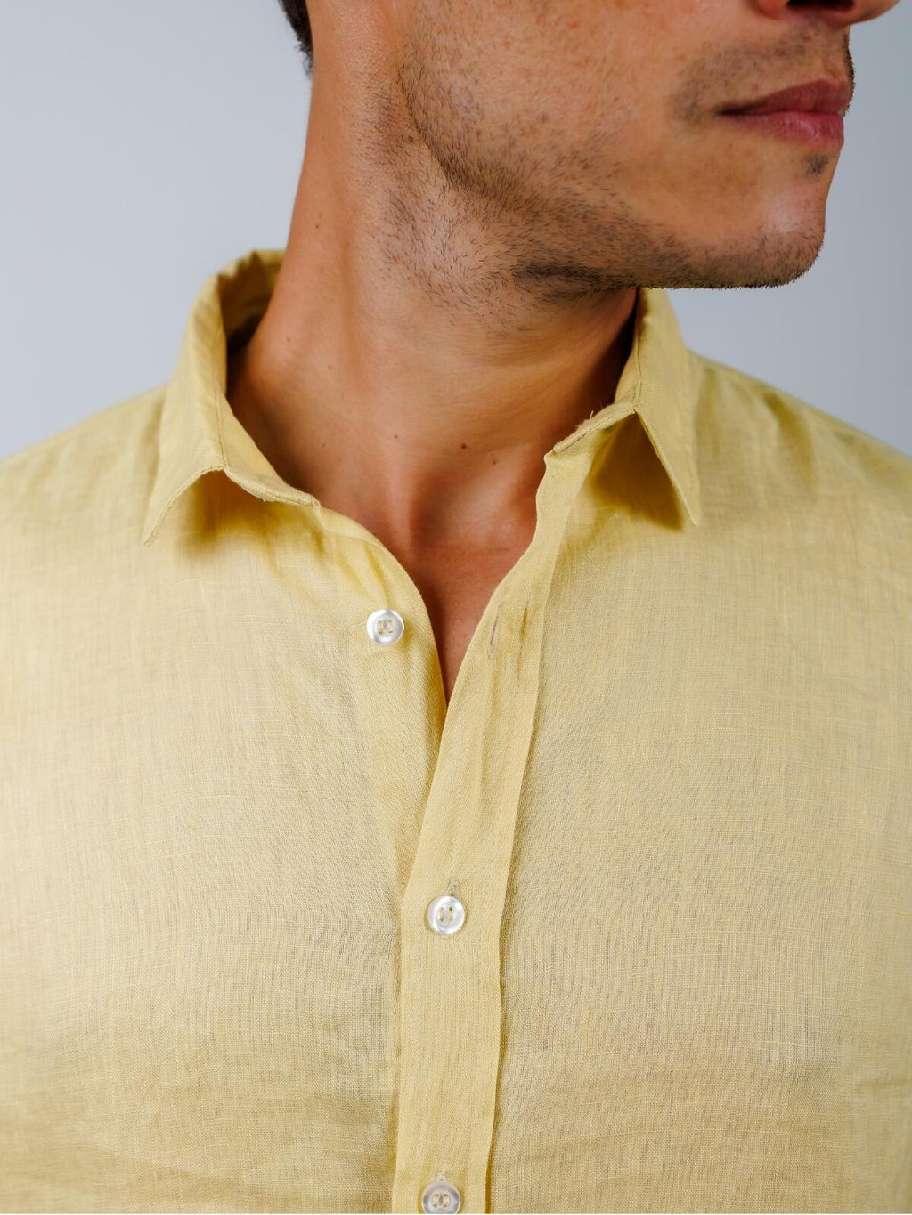 Camisa de Botão ML Puro Linho Gold