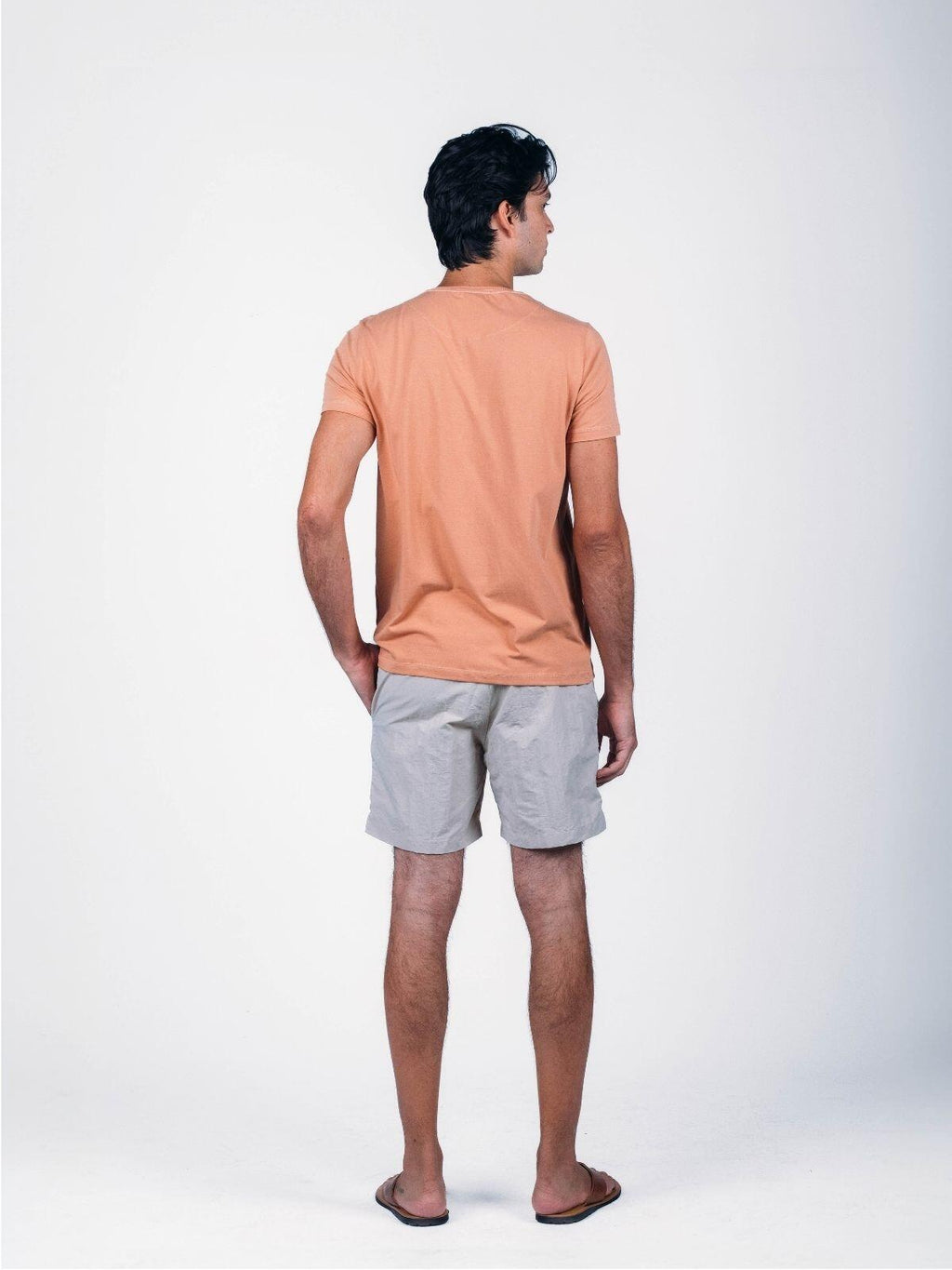 Camiseta Egípcio Gola Redonda Amendoa