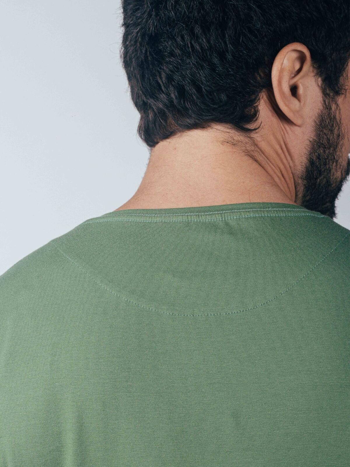 Camiseta Egípcio Gola Redonda Army Verde