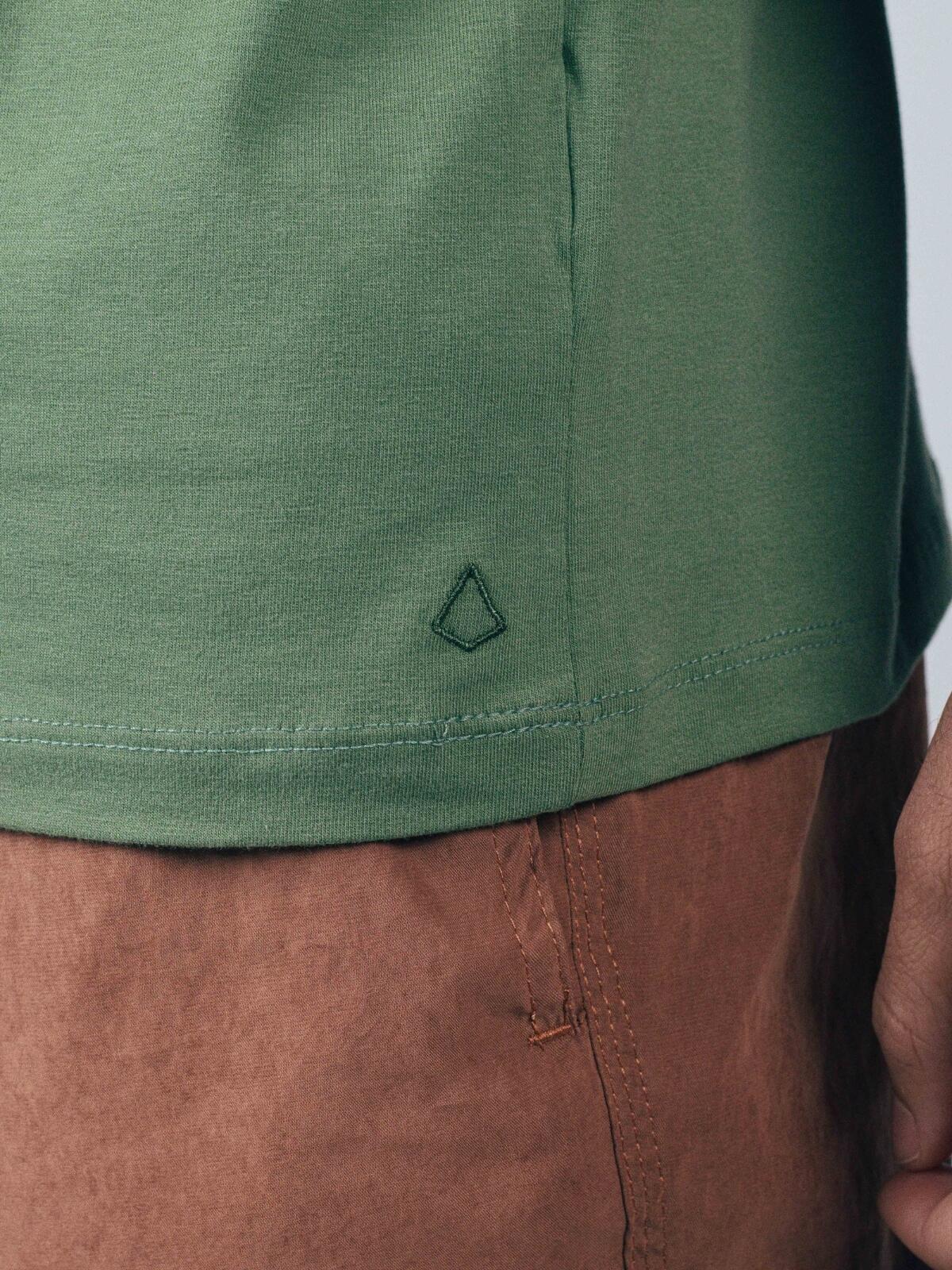 Camiseta Egípcio Gola Redonda Army Verde