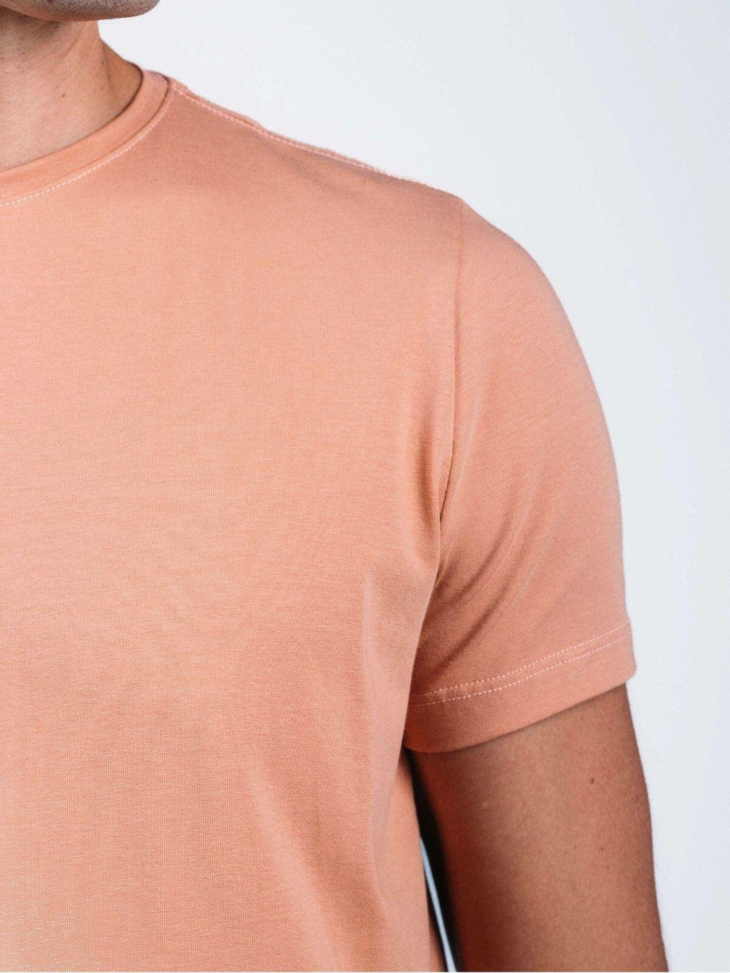 Camiseta Egípcio Gola Redonda Amendoa