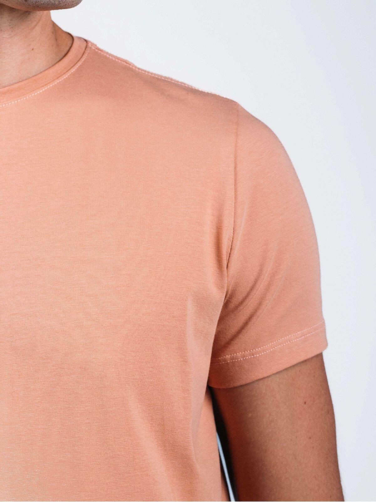 Camiseta Egípcio Gola Redonda Amendoa