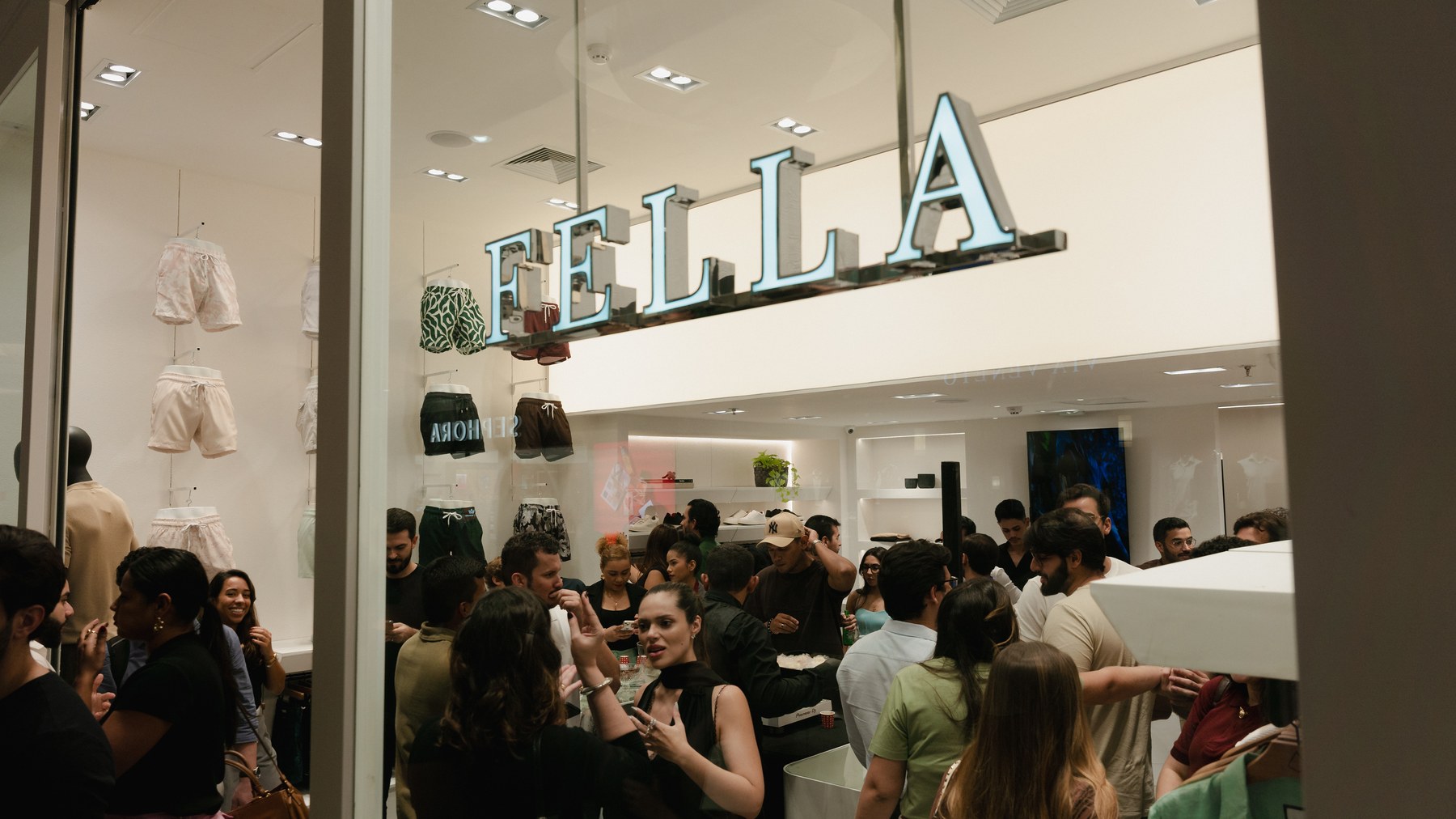 Fella Boulevard no dia da inauguração