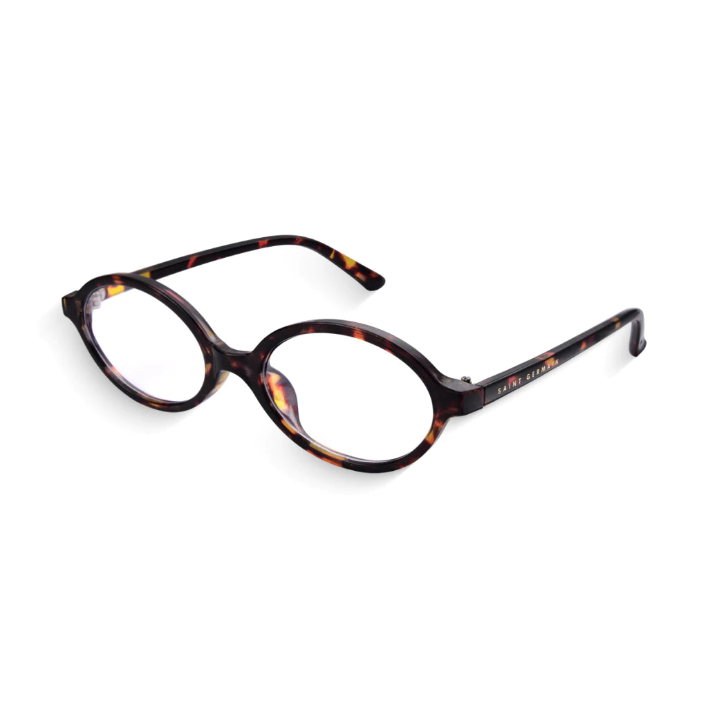 Óculos de Grau Oval Feminino Siena Tartaruga