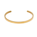 Bracelete Cuff Slim de Prata 925