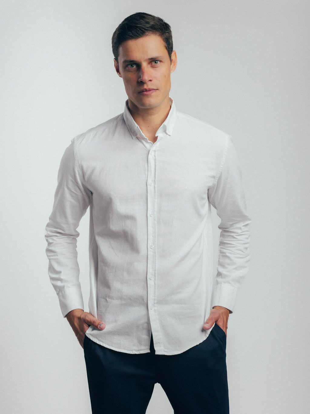 Camisa de Botão ML Oxford Oxford White