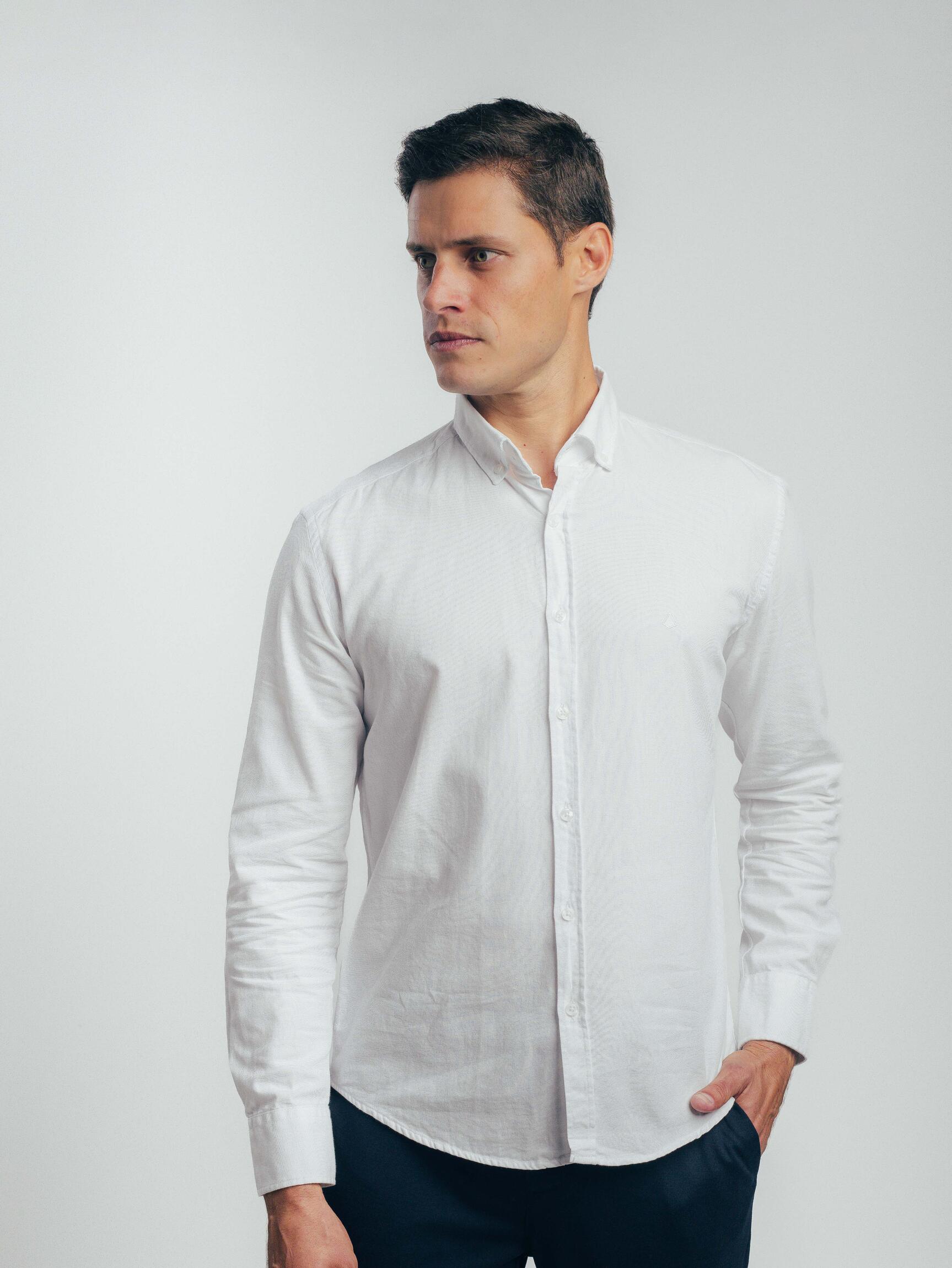 Camisa de Botão ML Oxford Oxford White