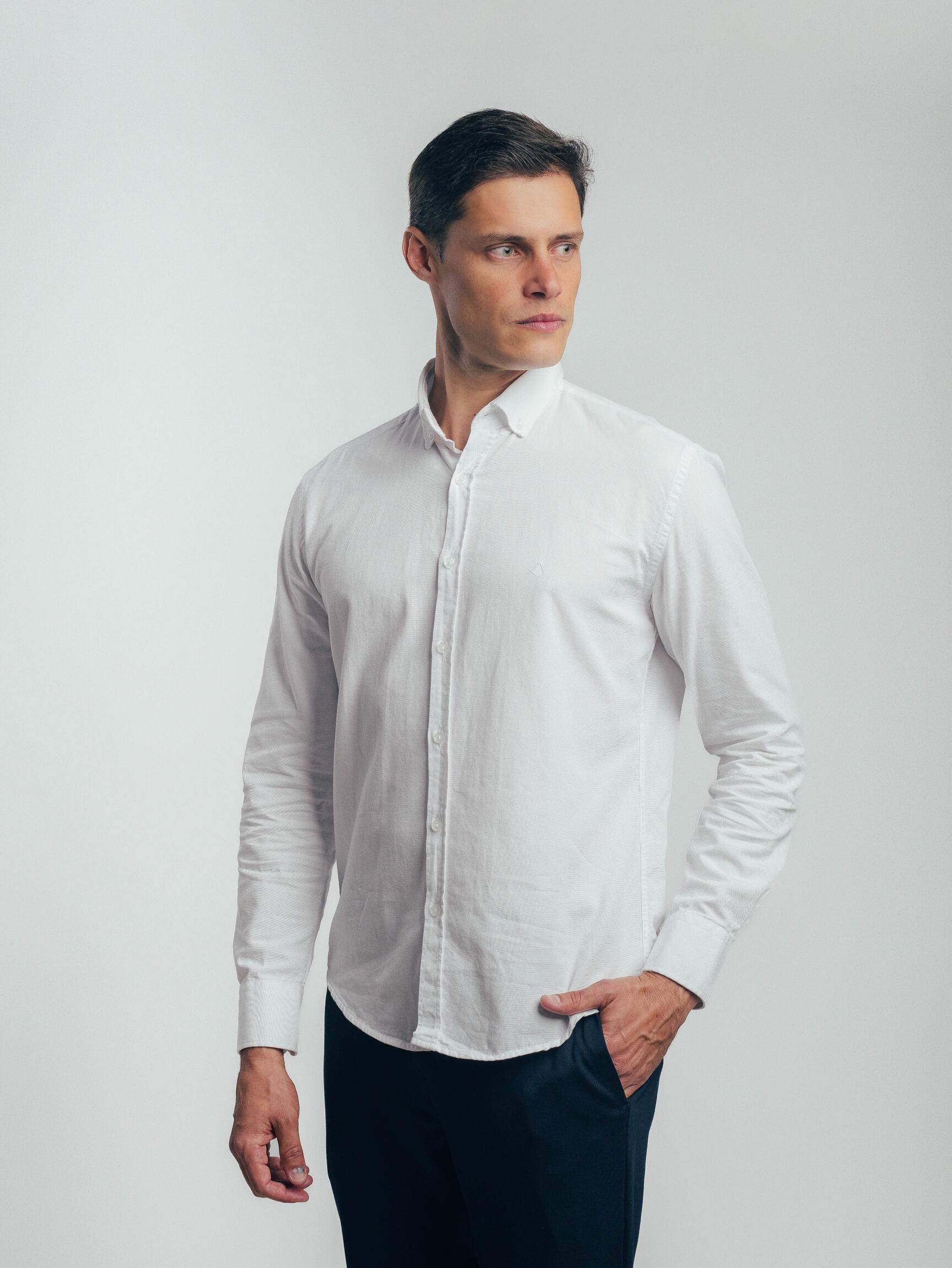 Camisa de Botão ML Oxford Oxford White