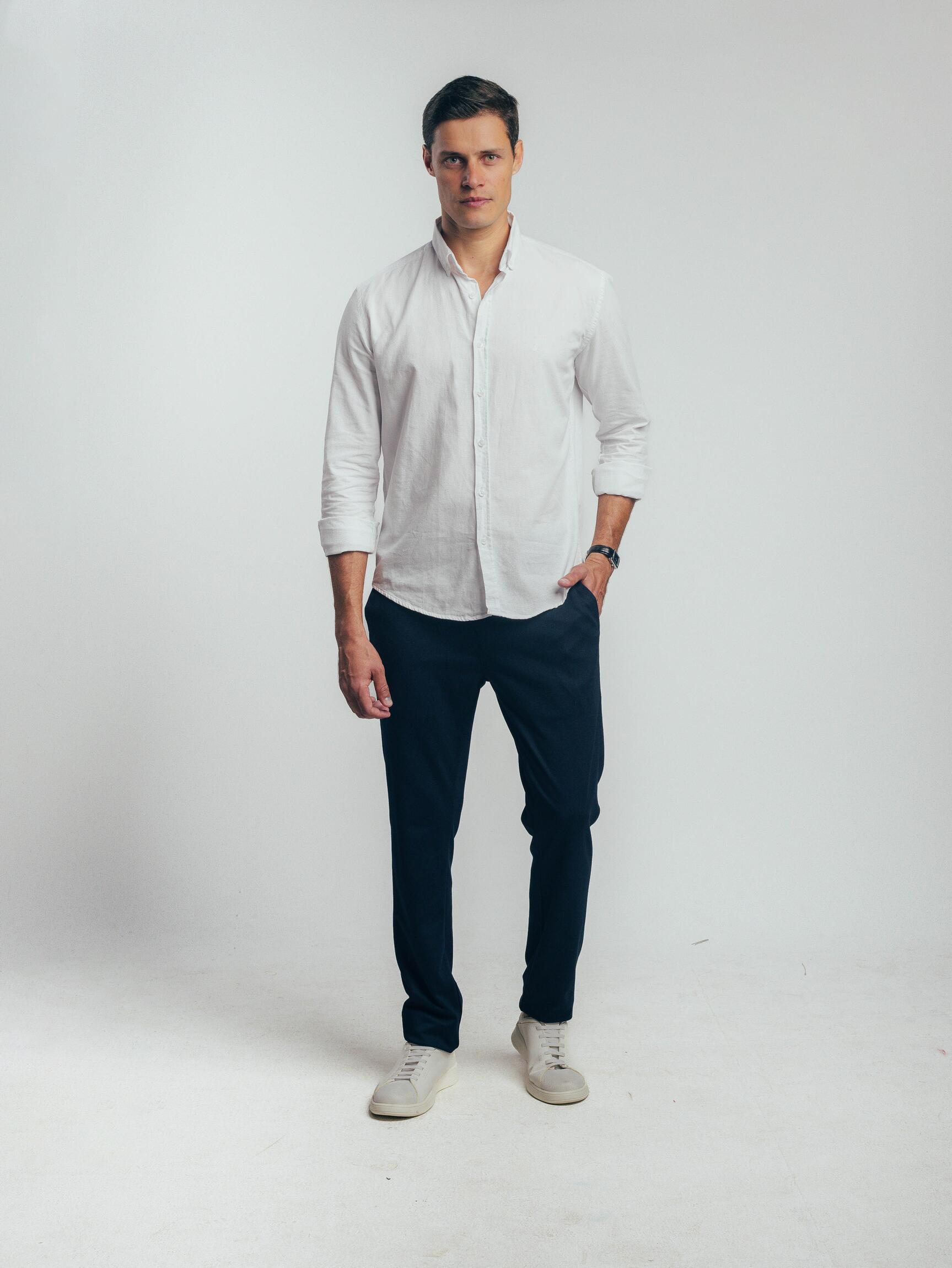Camisa de Botão ML Oxford Oxford White