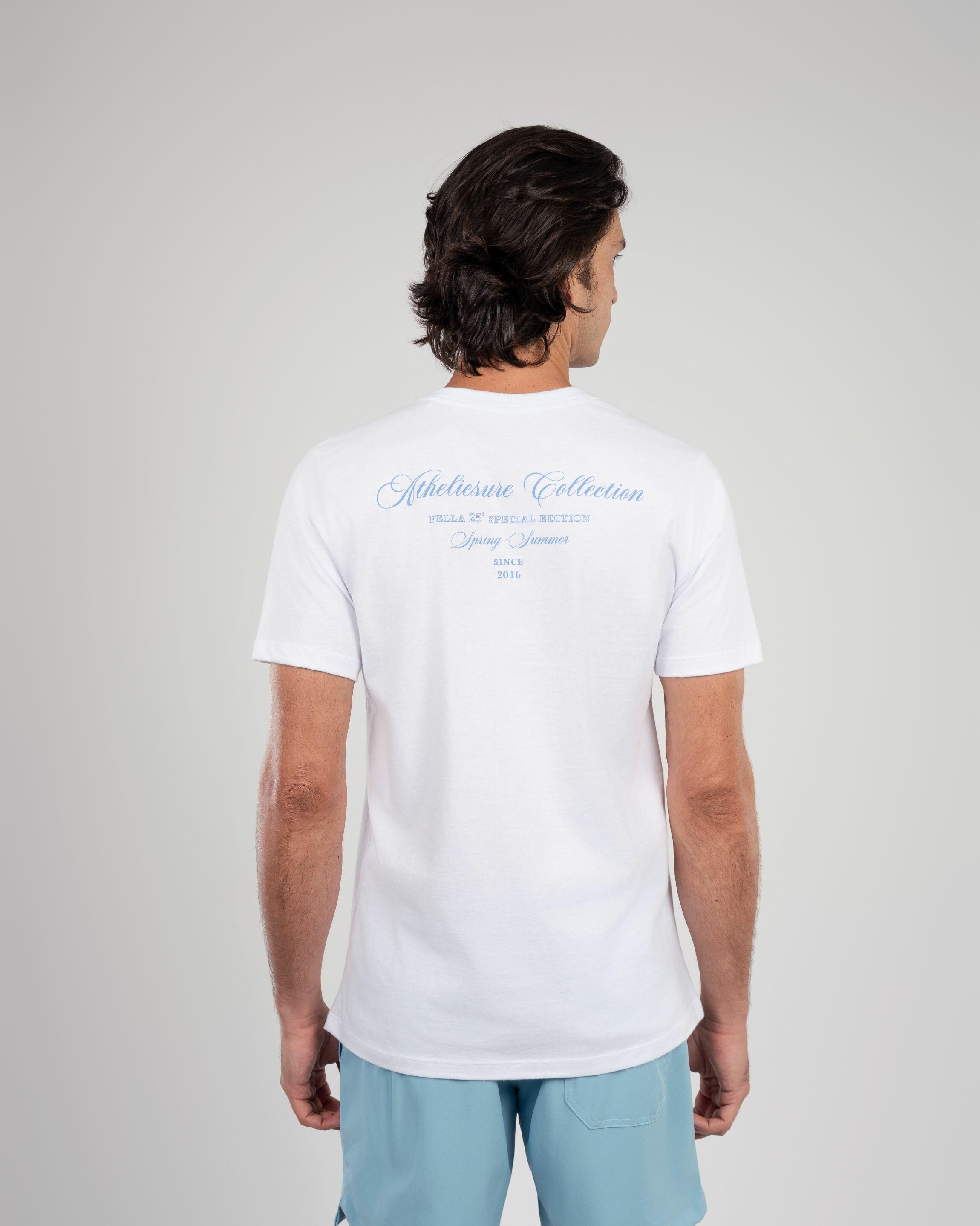 Camiseta Estampada Athlsr Branco