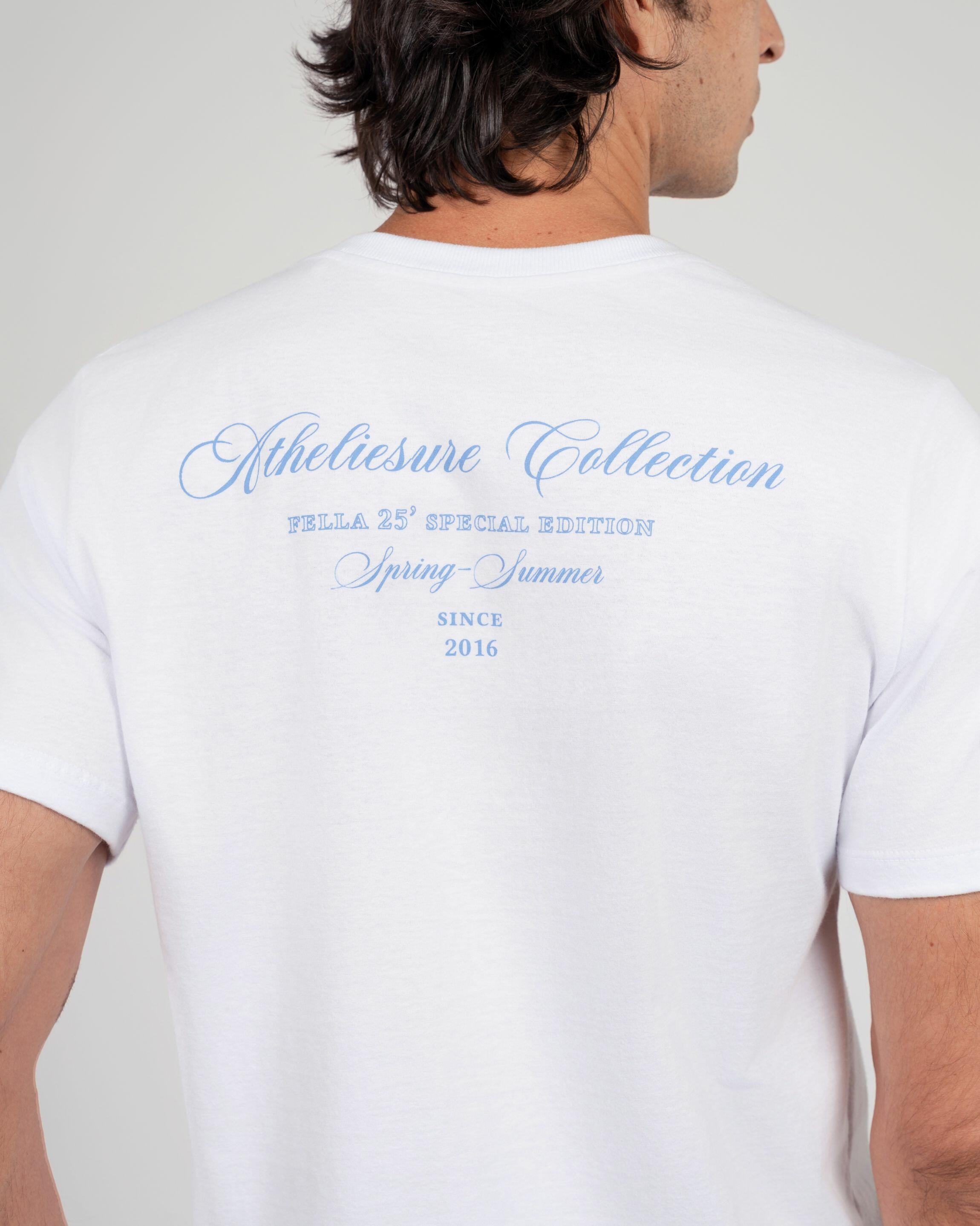 Camiseta Estampada Athlsr Branco