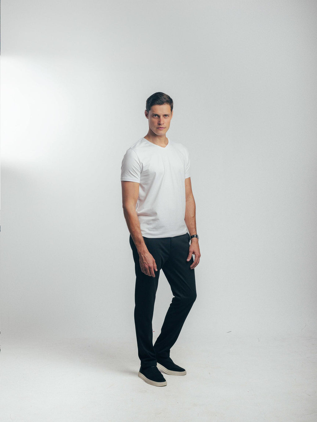 Camiseta Gola V White