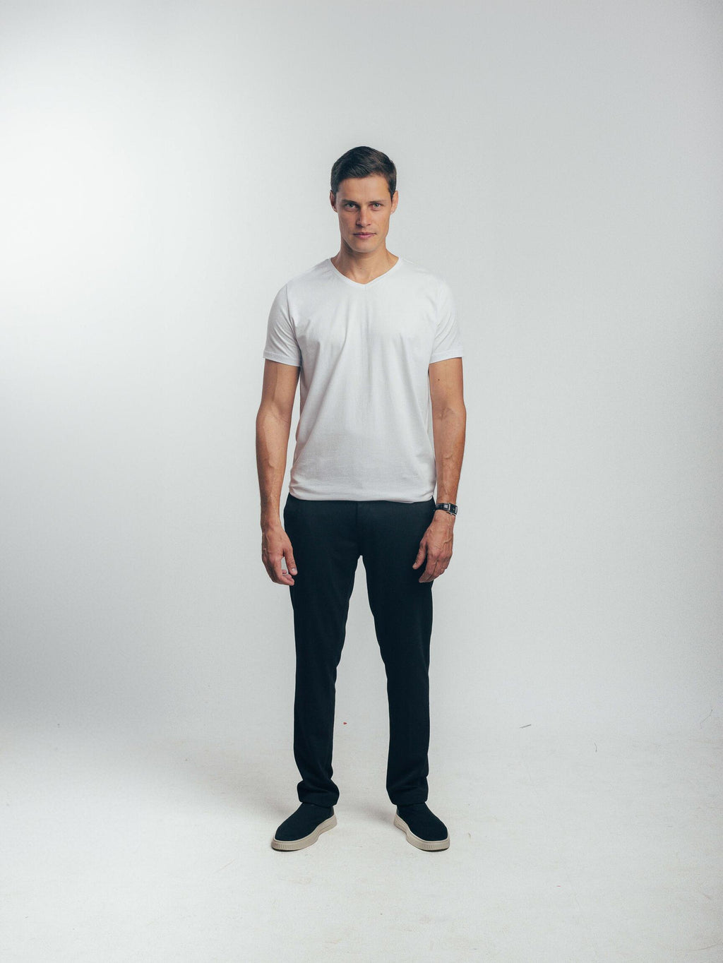 Camiseta Gola V White