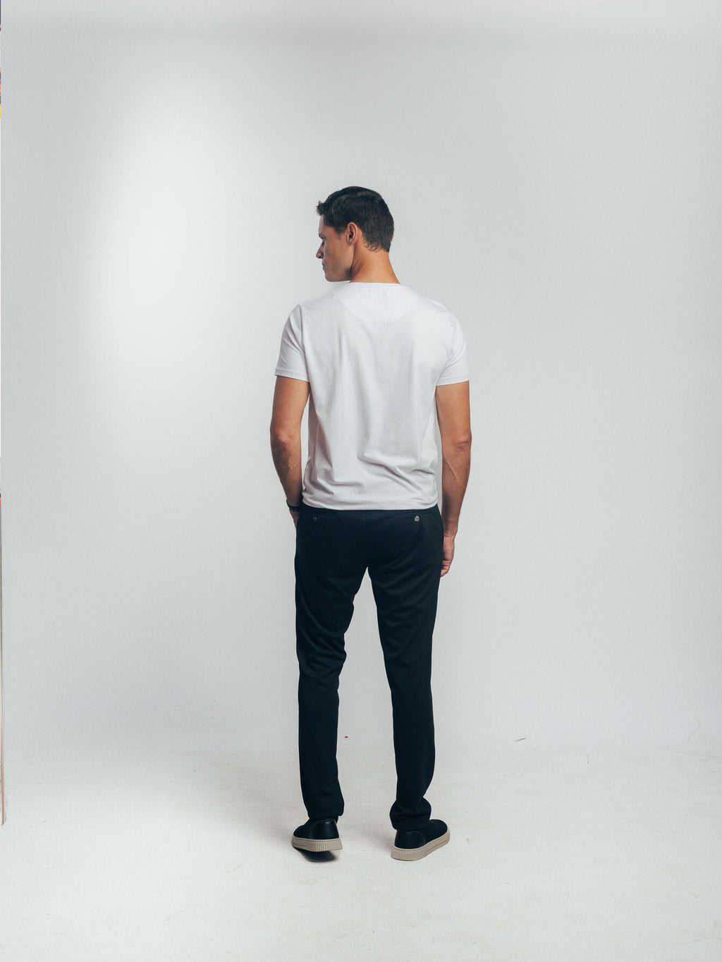 Camiseta Gola V White