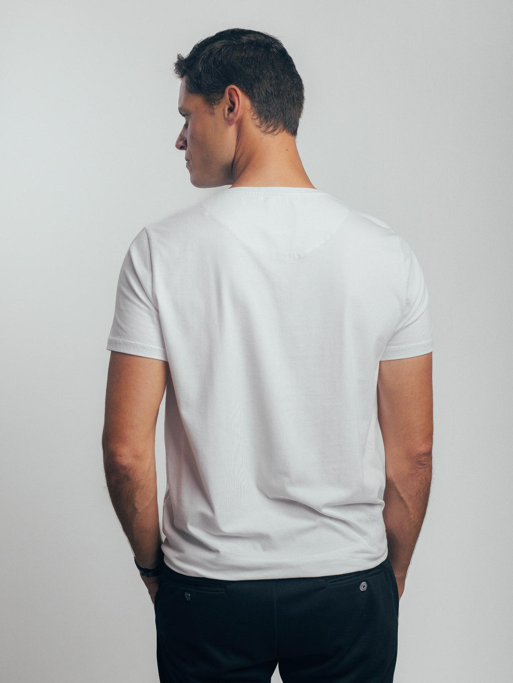 Camiseta Gola V White