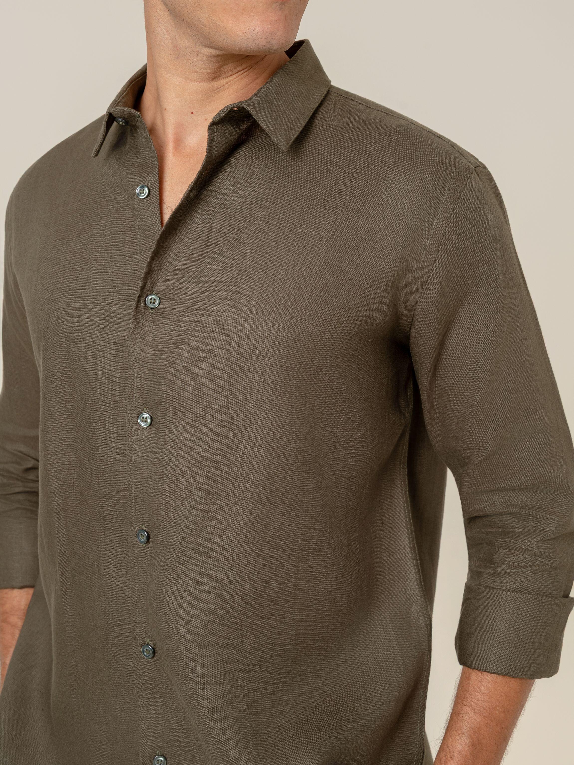Camisa de Botão ML Puro Linho Musch
