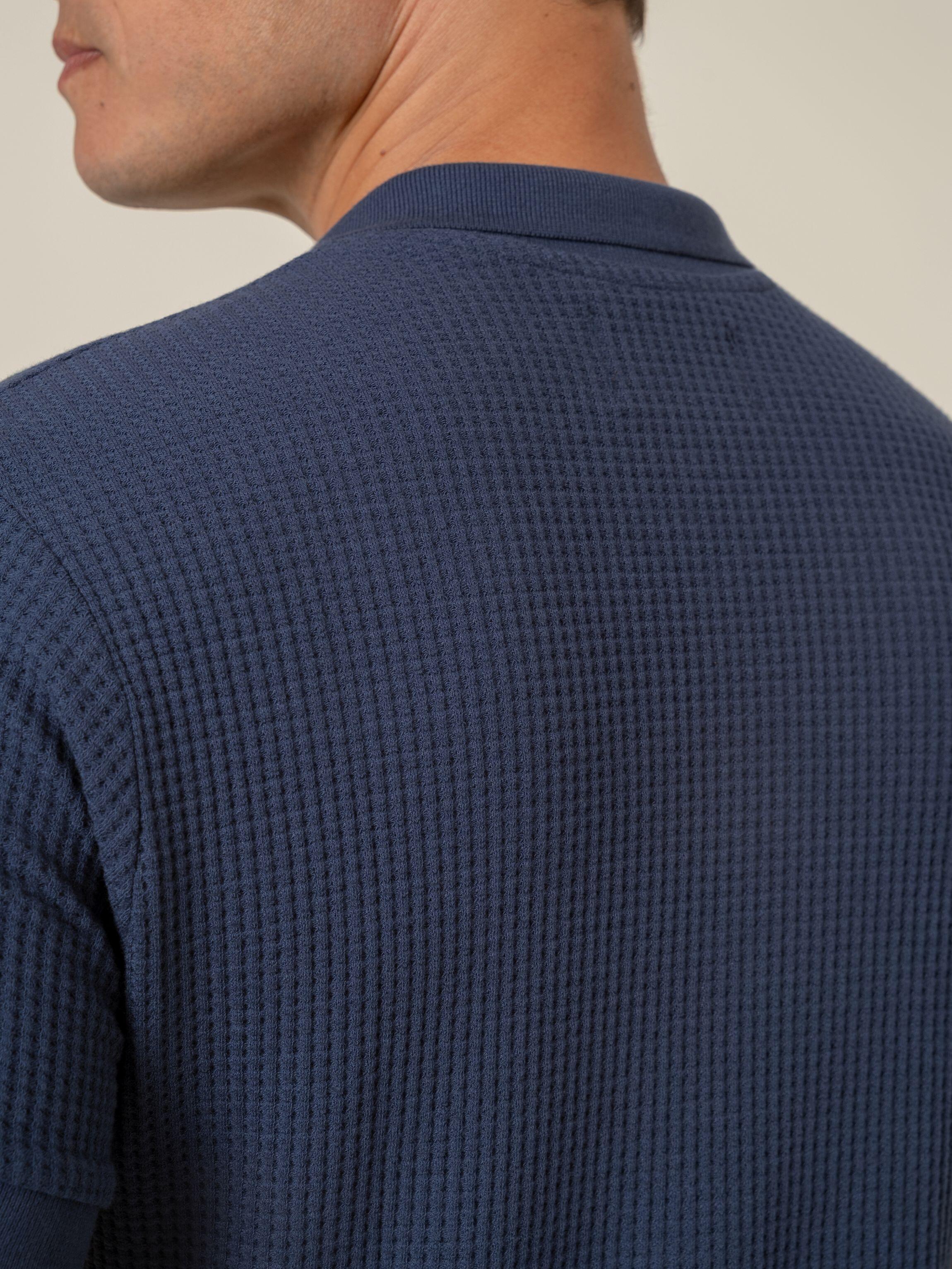 Polo Griglia Navy