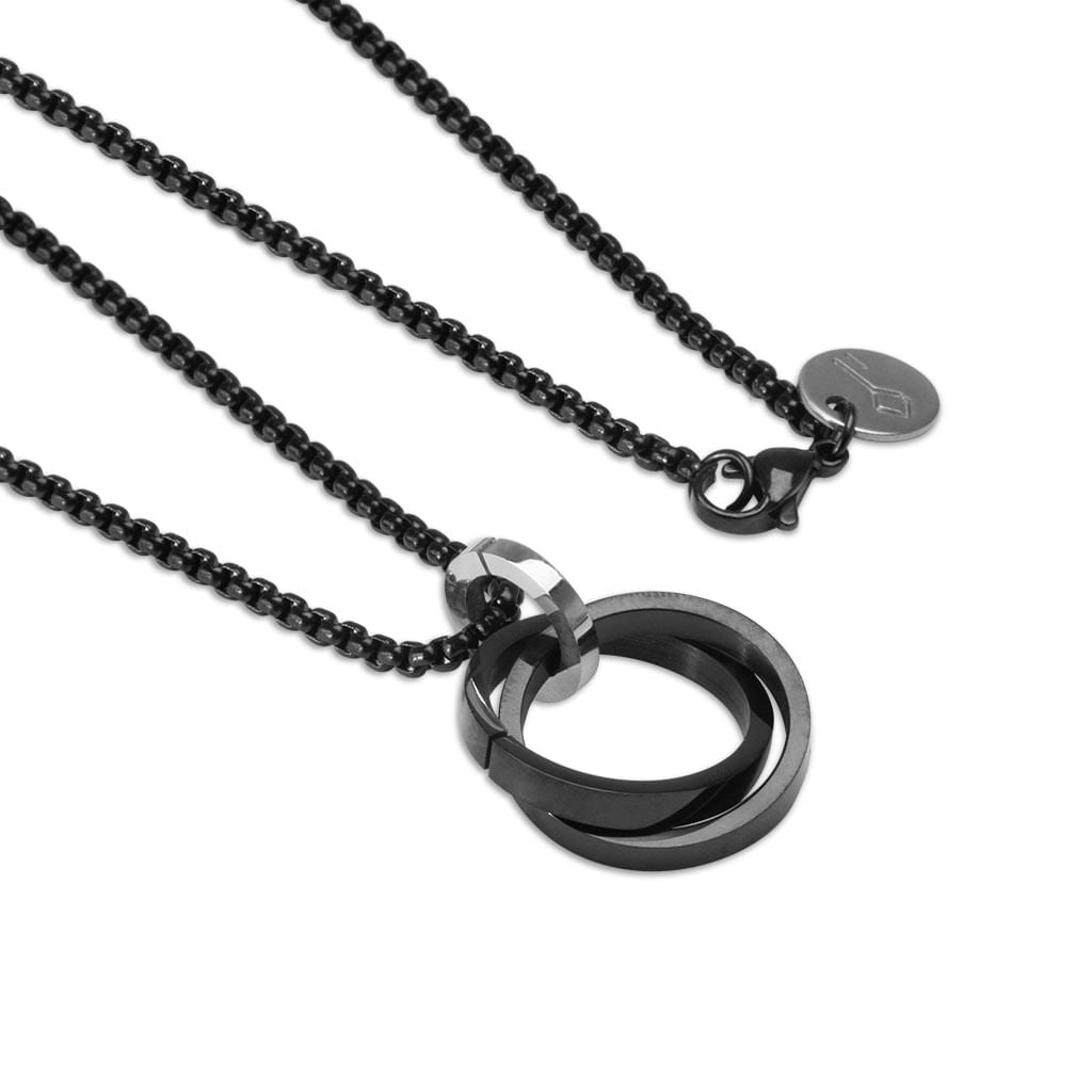 Colar Gates de Aço Preto
