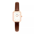 Relógio Feminino Quadrado Square Bronx Rosé Gold