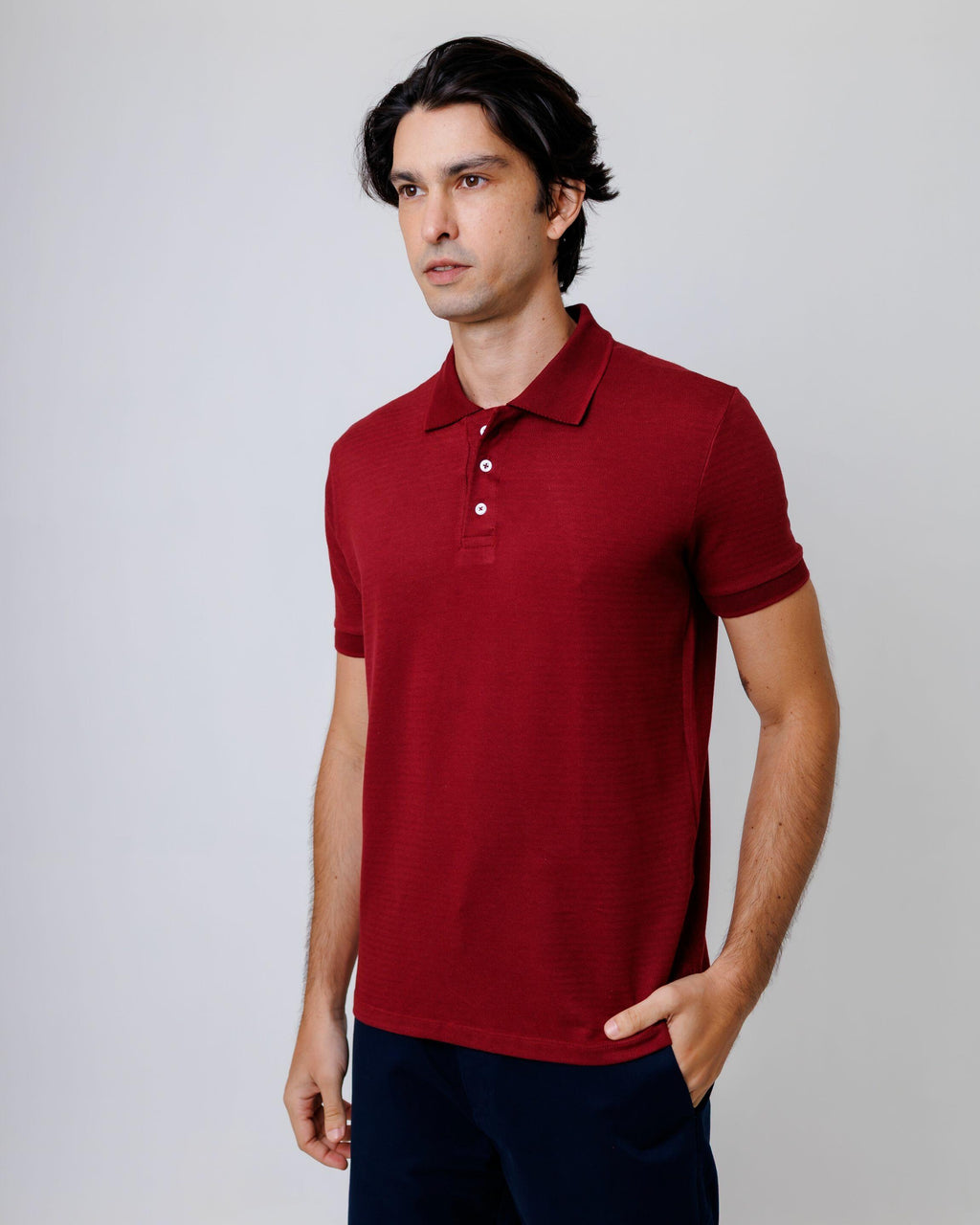 Polo Piquet Bay Caberne