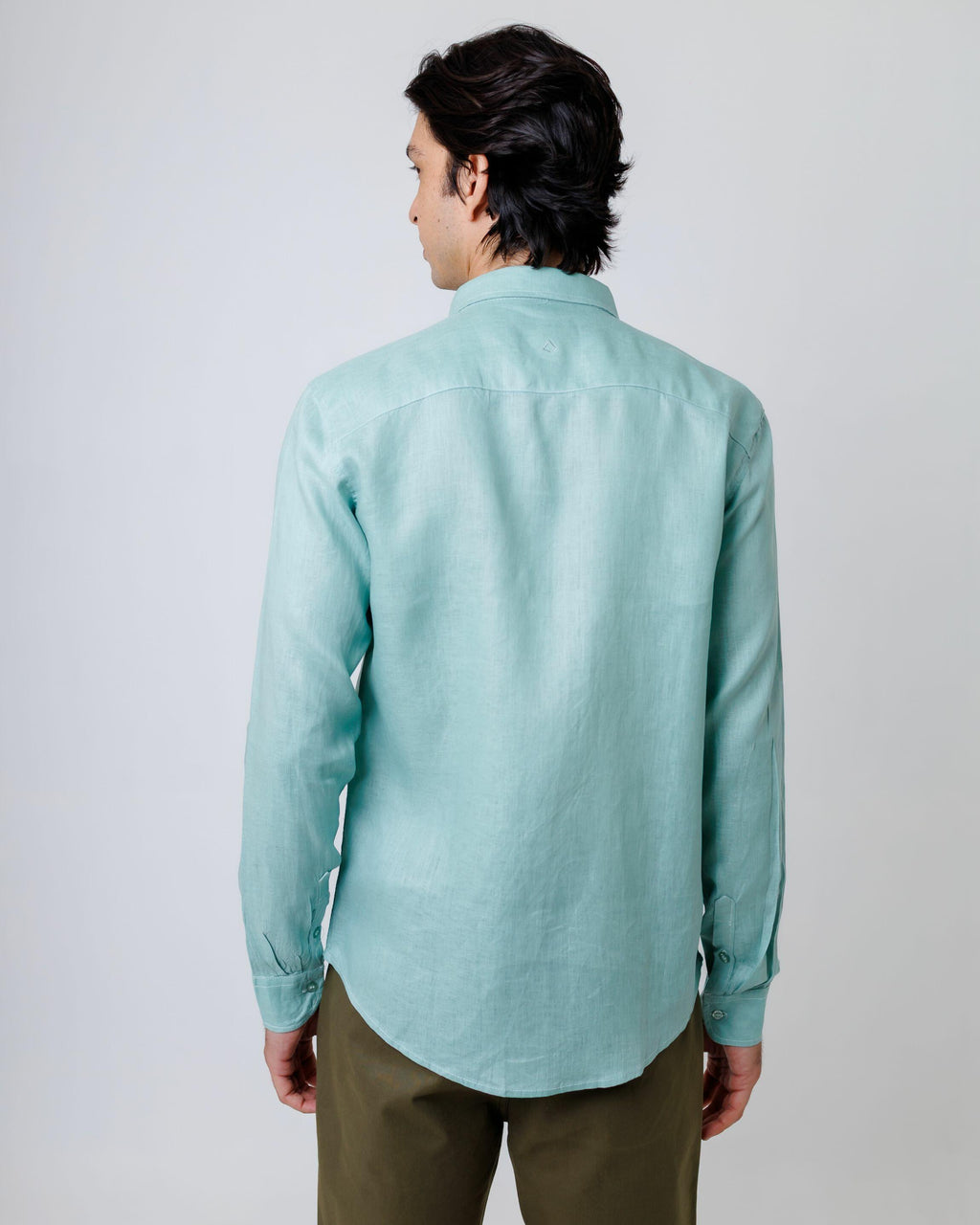Camisa de Botão ML Puro Linho Mint
