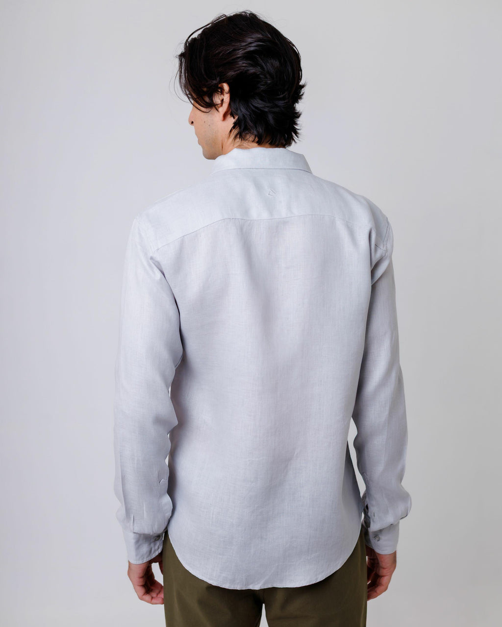 Camisa de Botão ML Puro Linho Rain