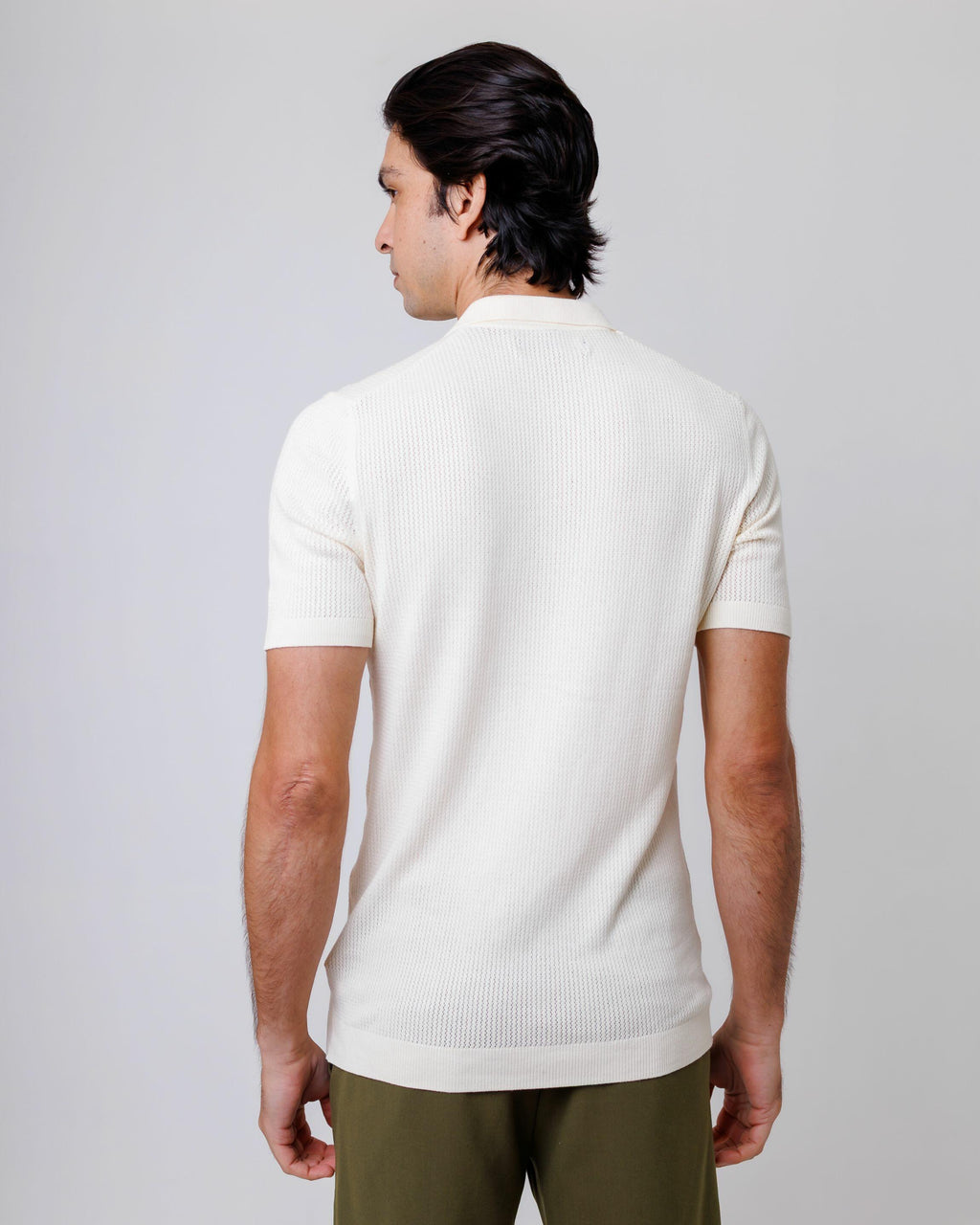 Polo Tricot Polo Off Whit