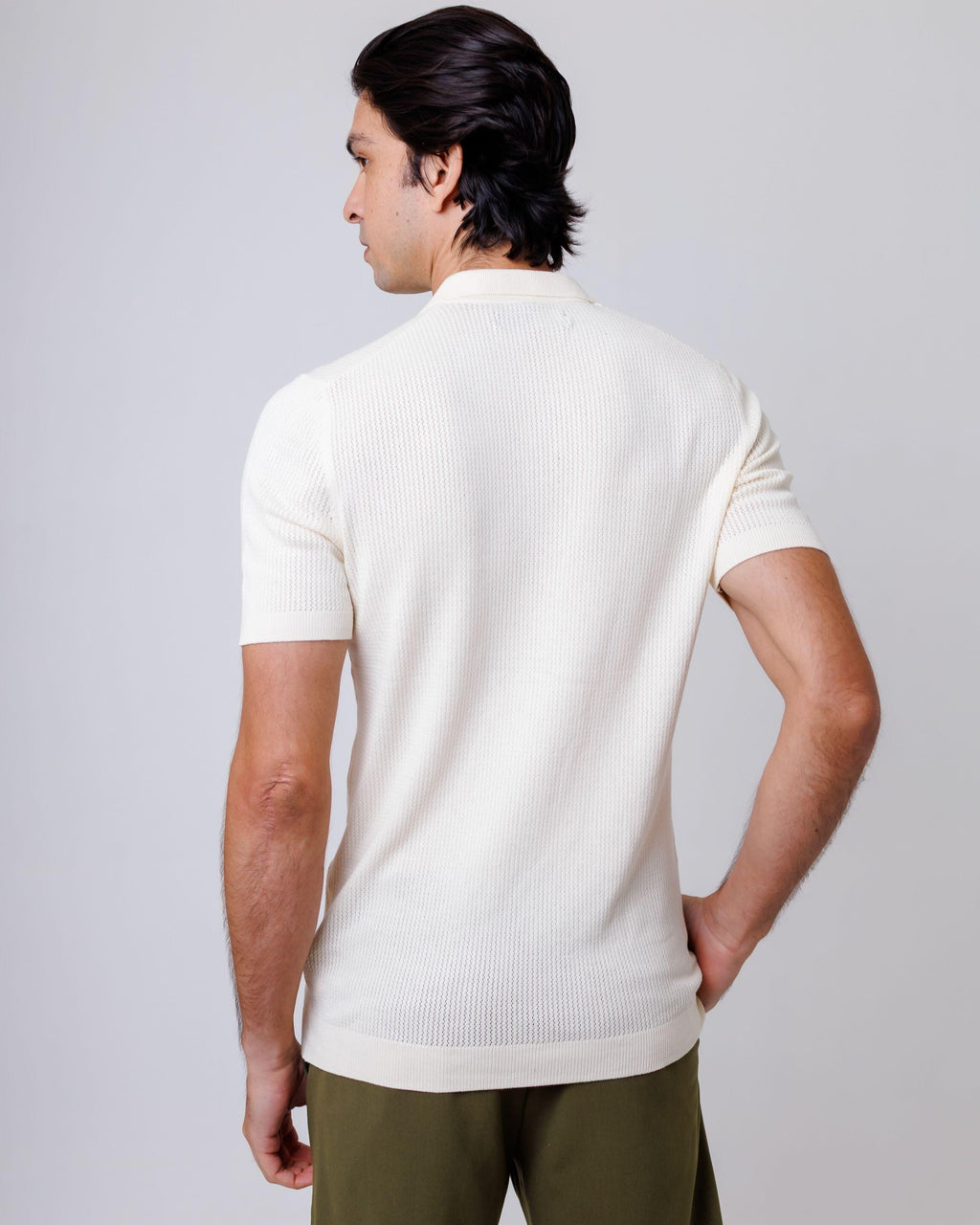 Polo Tricot Polo Off Whit