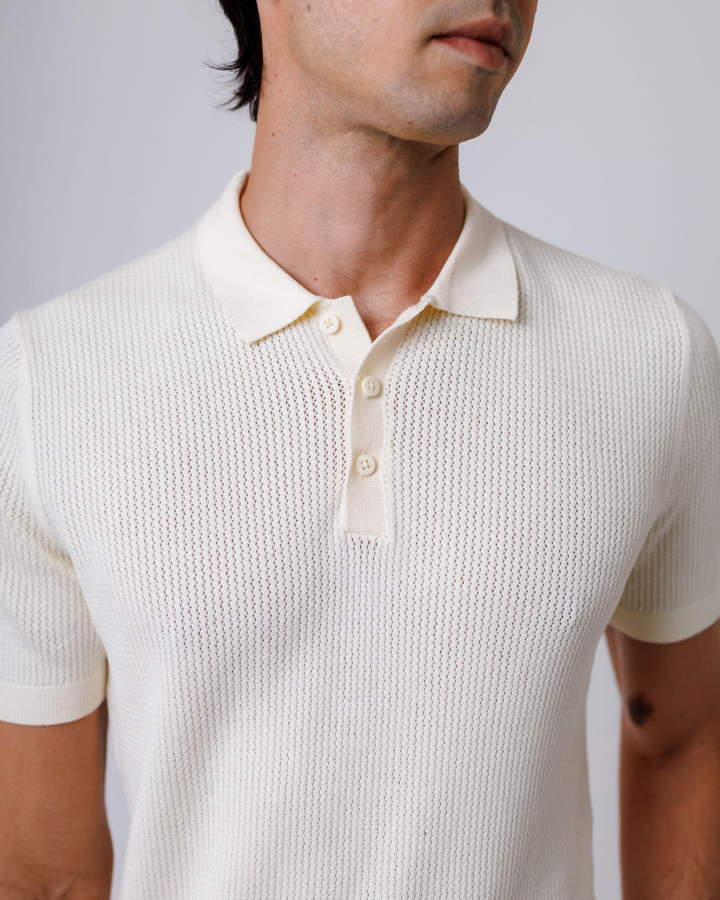 Polo Tricot Polo Off Whit
