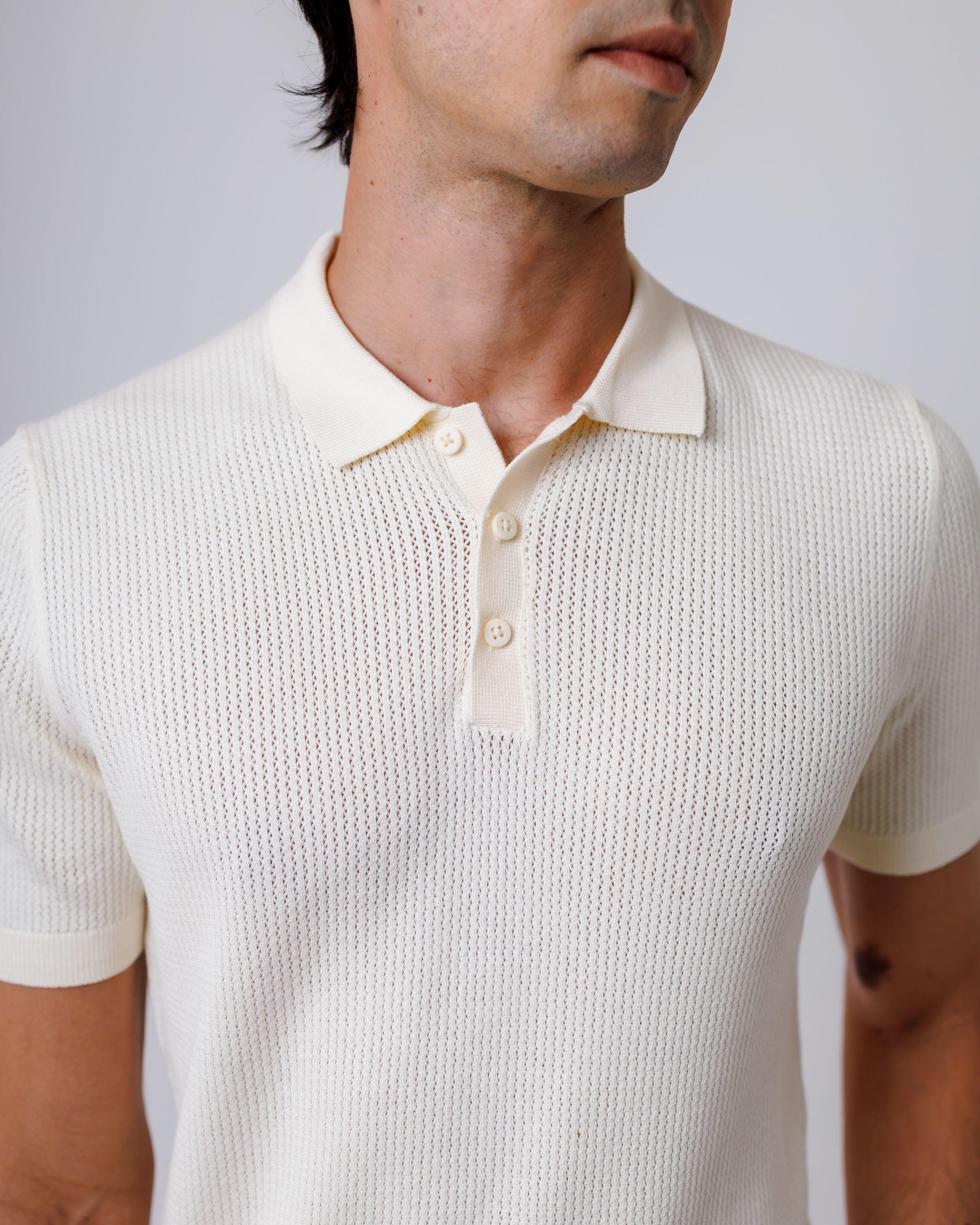 Polo Tricot Polo Off Whit
