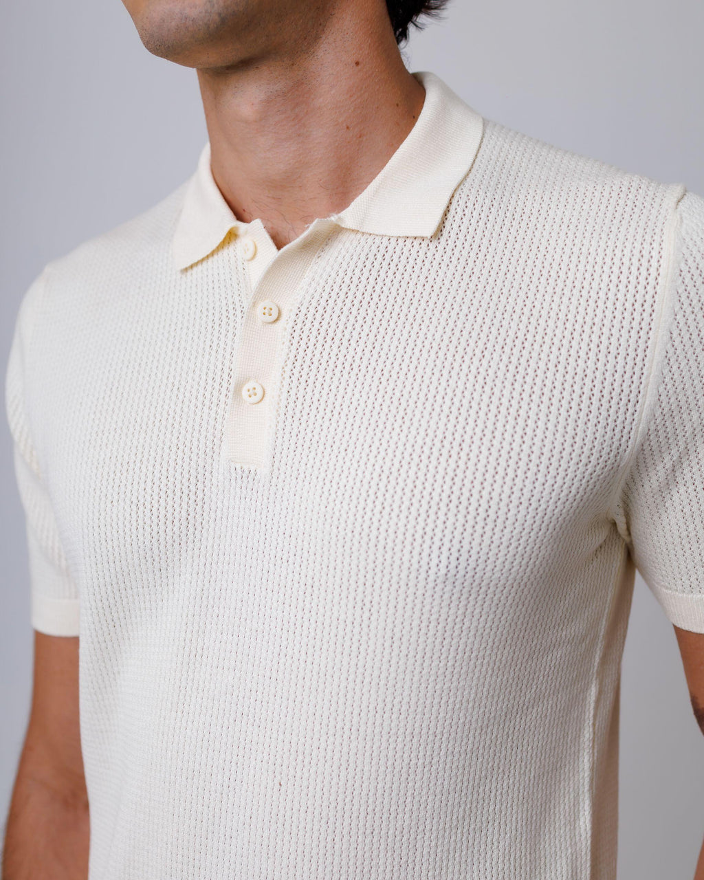 Polo Tricot Polo Off Whit