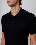 Polo Tricot Polo Black