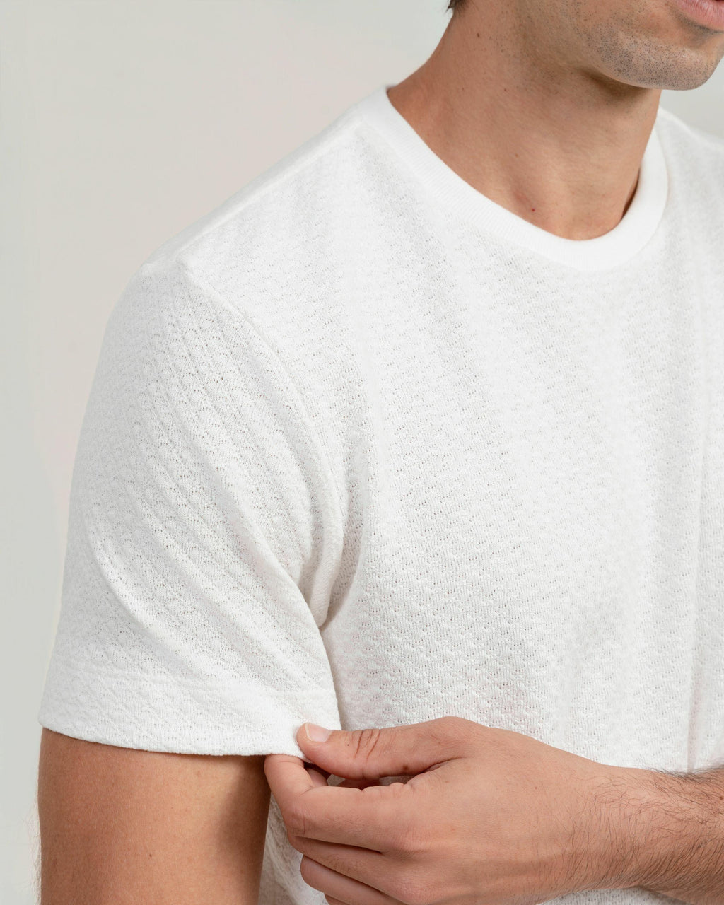 Camiseta Tidal Ivory