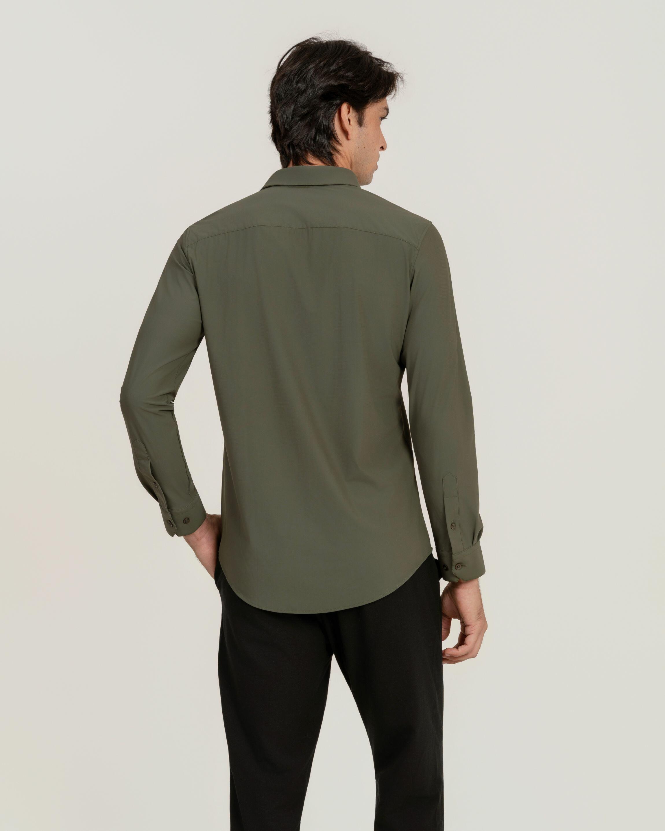 Camisa de Botão ML Tech Verd