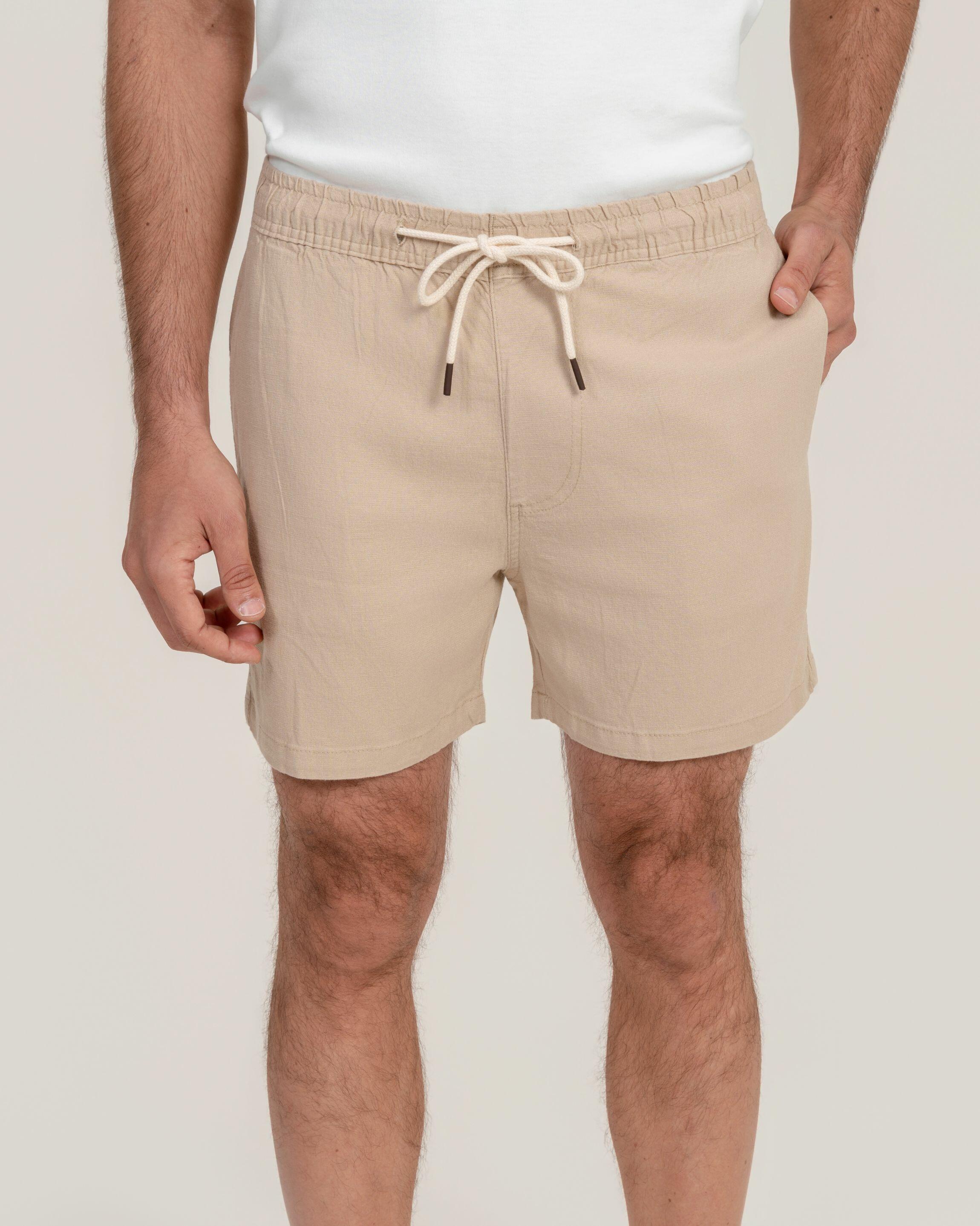 Short Linho Sand