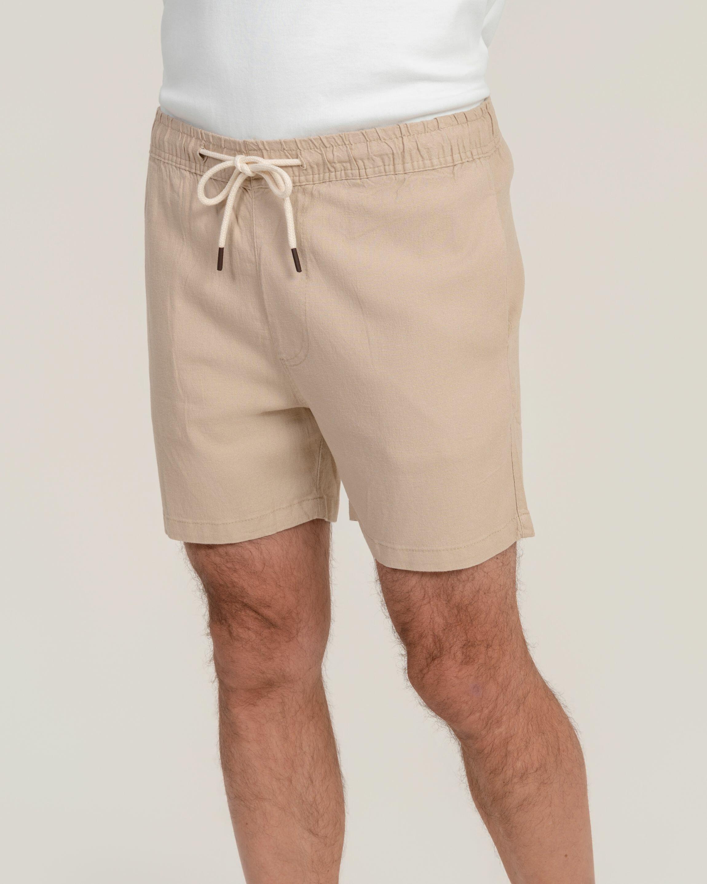 Short Linho Sand
