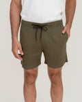 Short Linho Moss