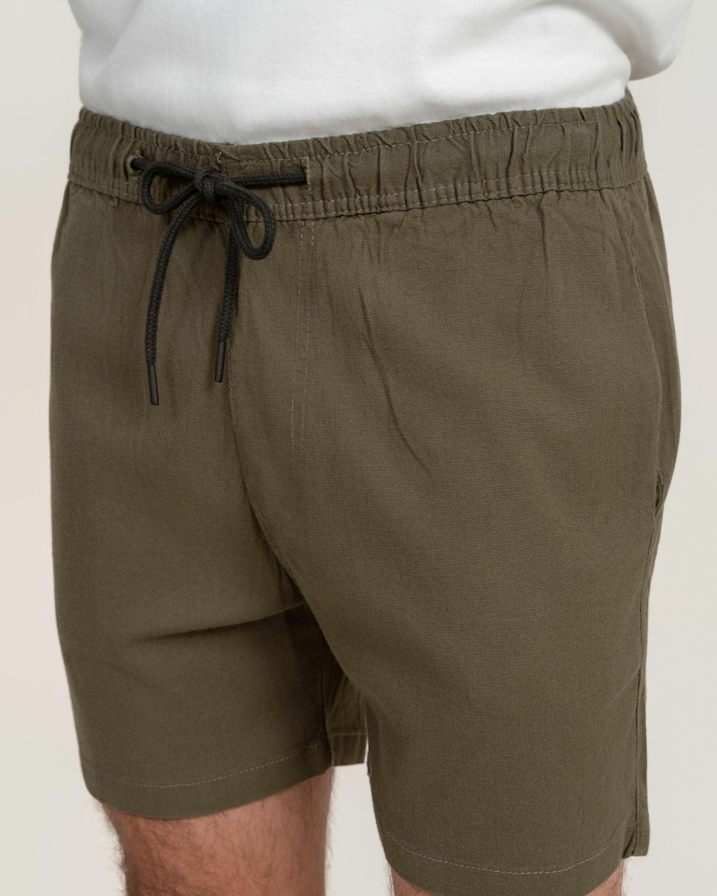 Short Linho Moss