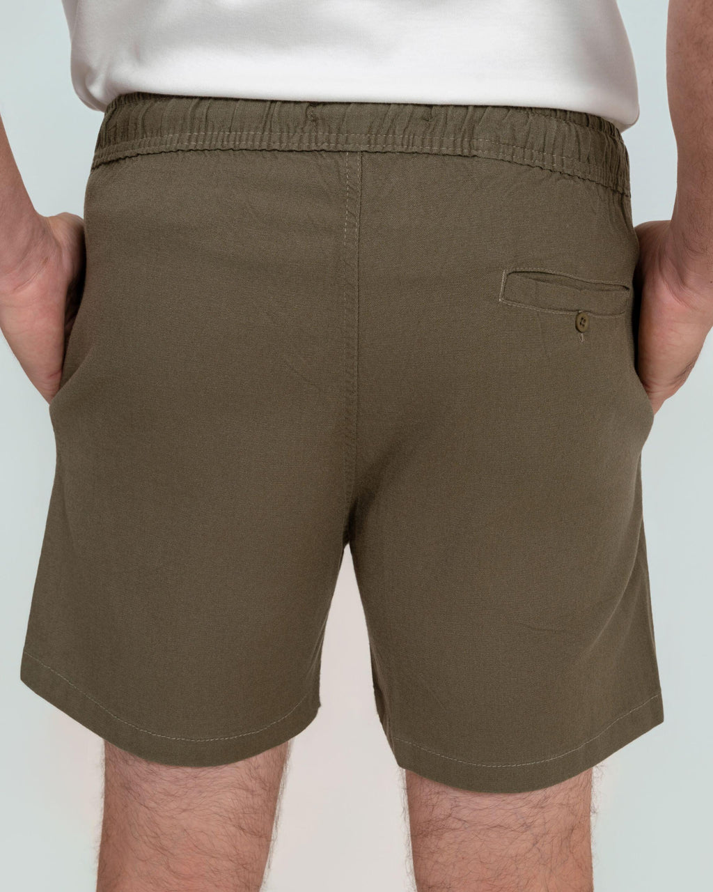 Short Linho Moss
