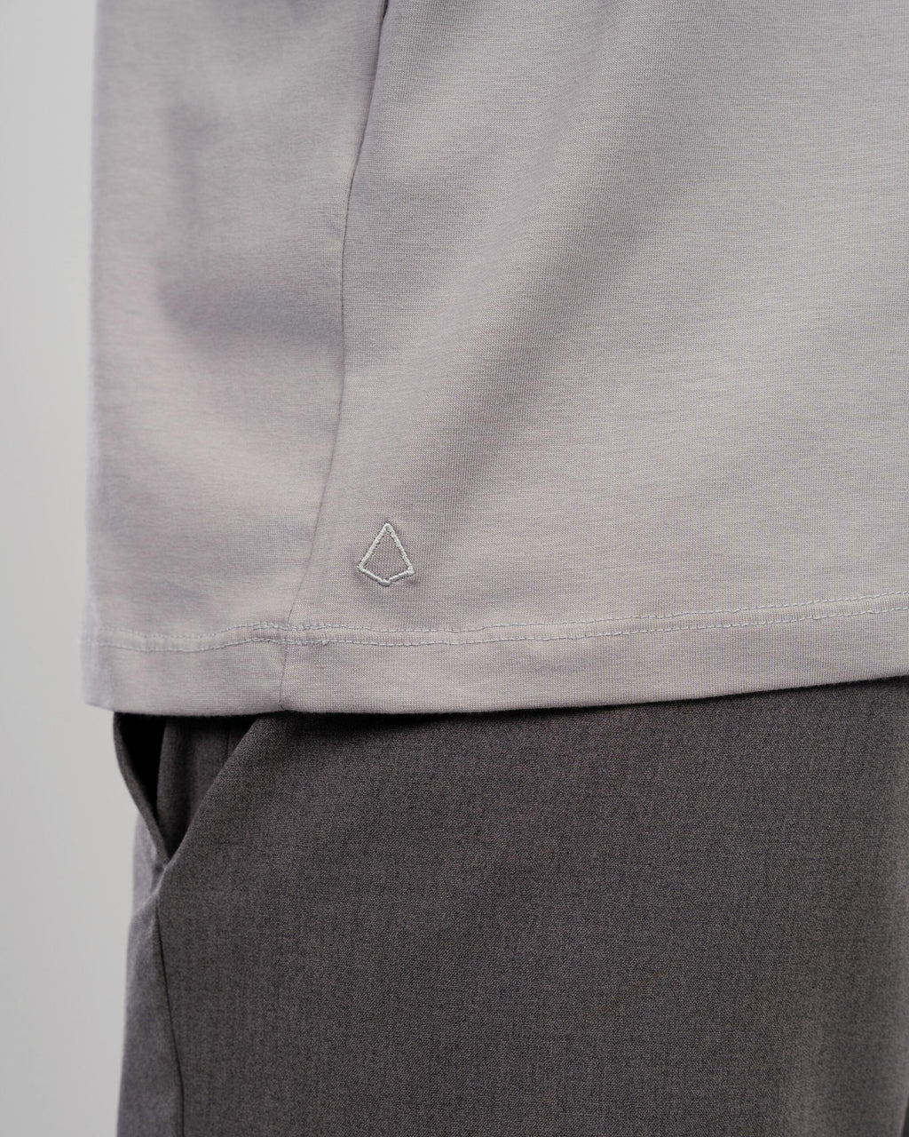 Camiseta Egípcio Gola Redonda Gray