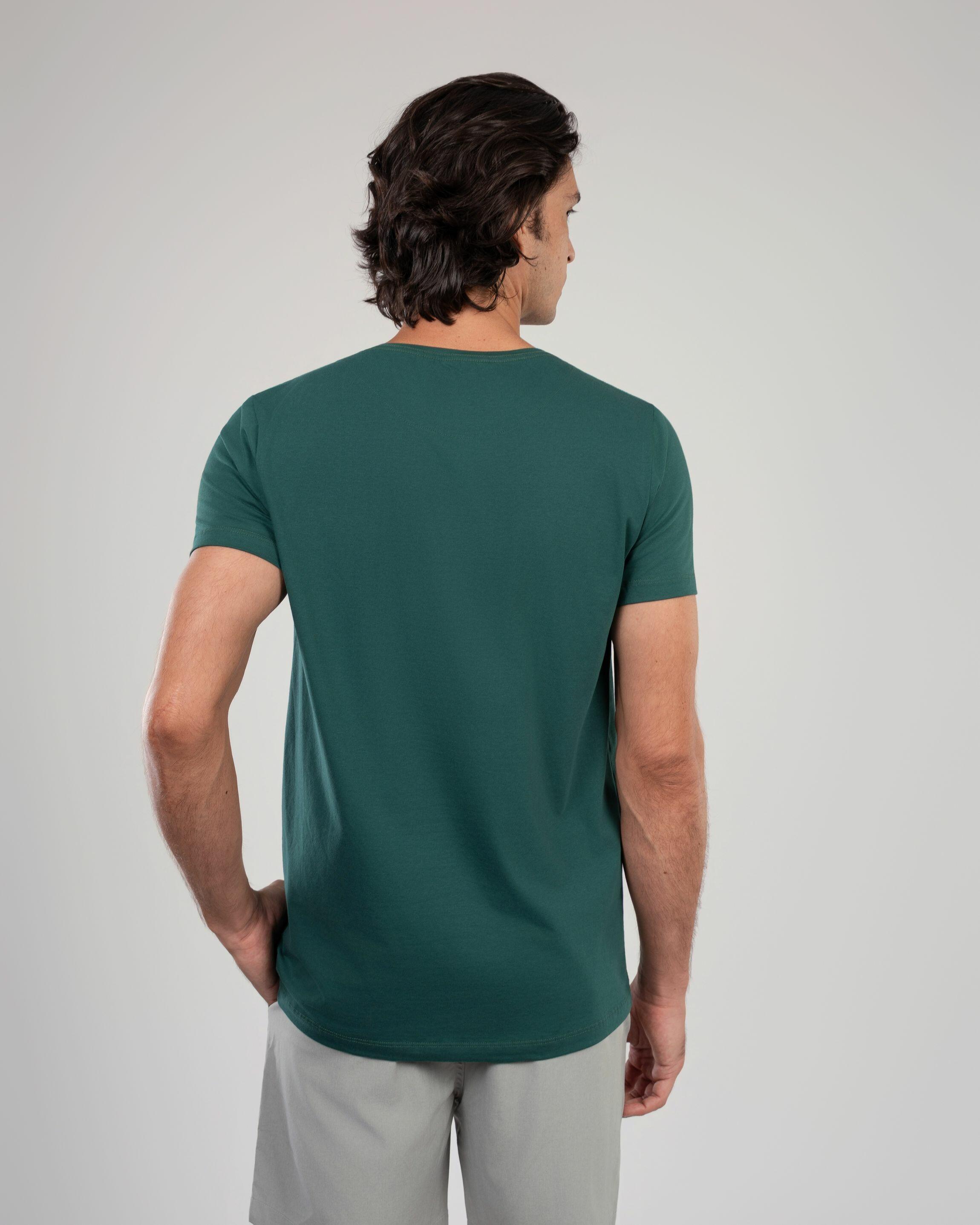 Camiseta Egípcio Gola Redonda Emerald