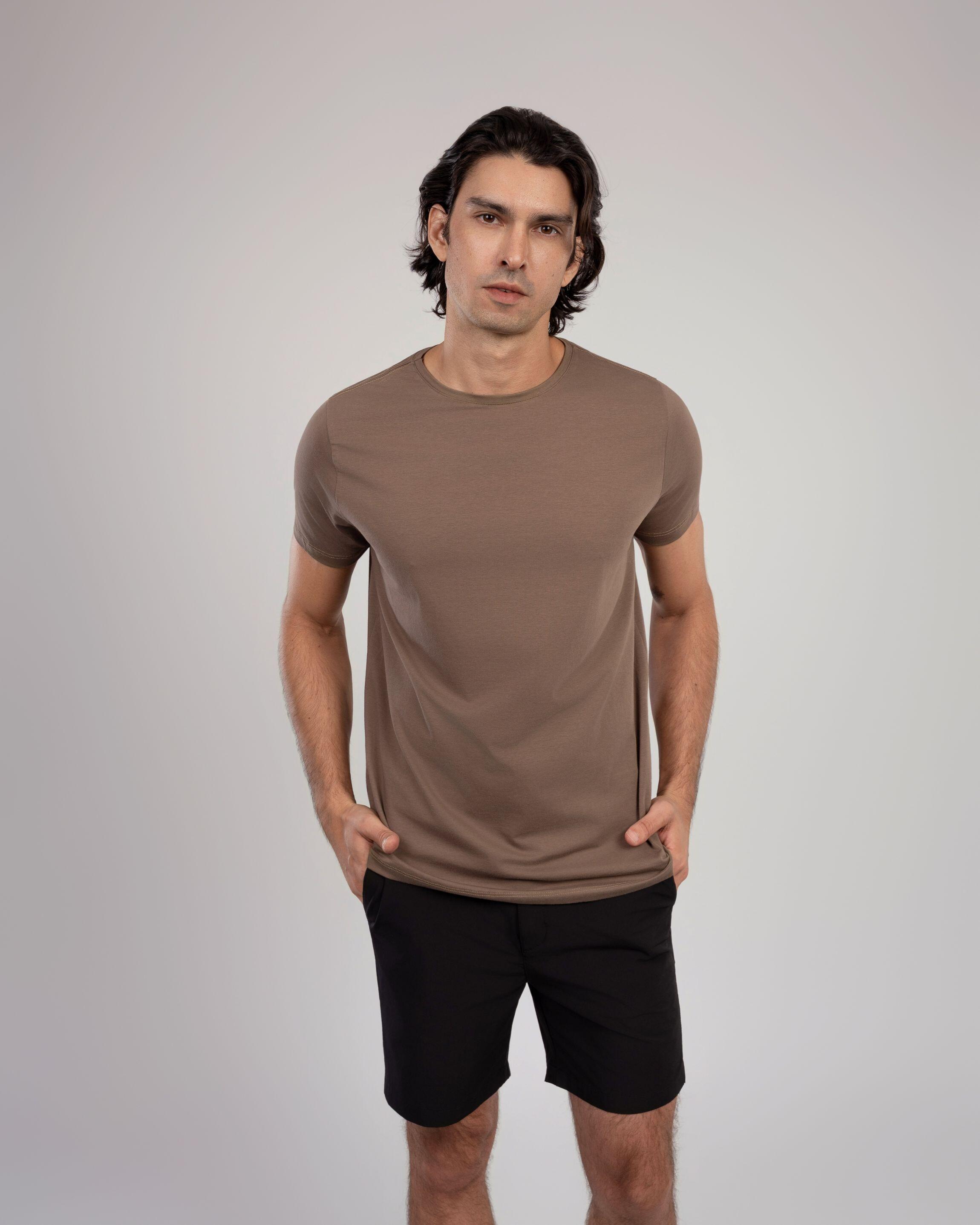Camiseta Egípcio Gola Redonda Evergreen
