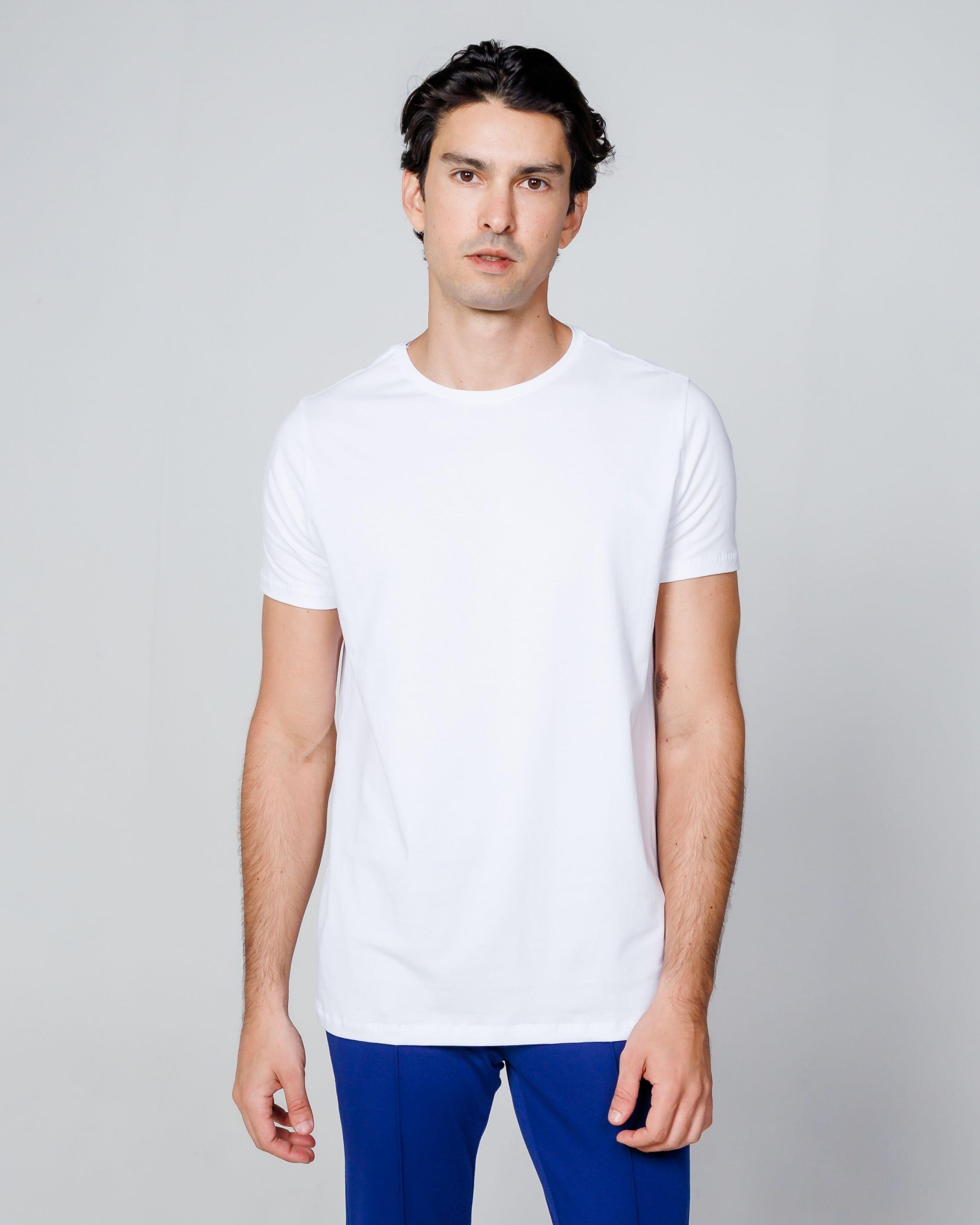 Camiseta Egípcio Gola Redonda White